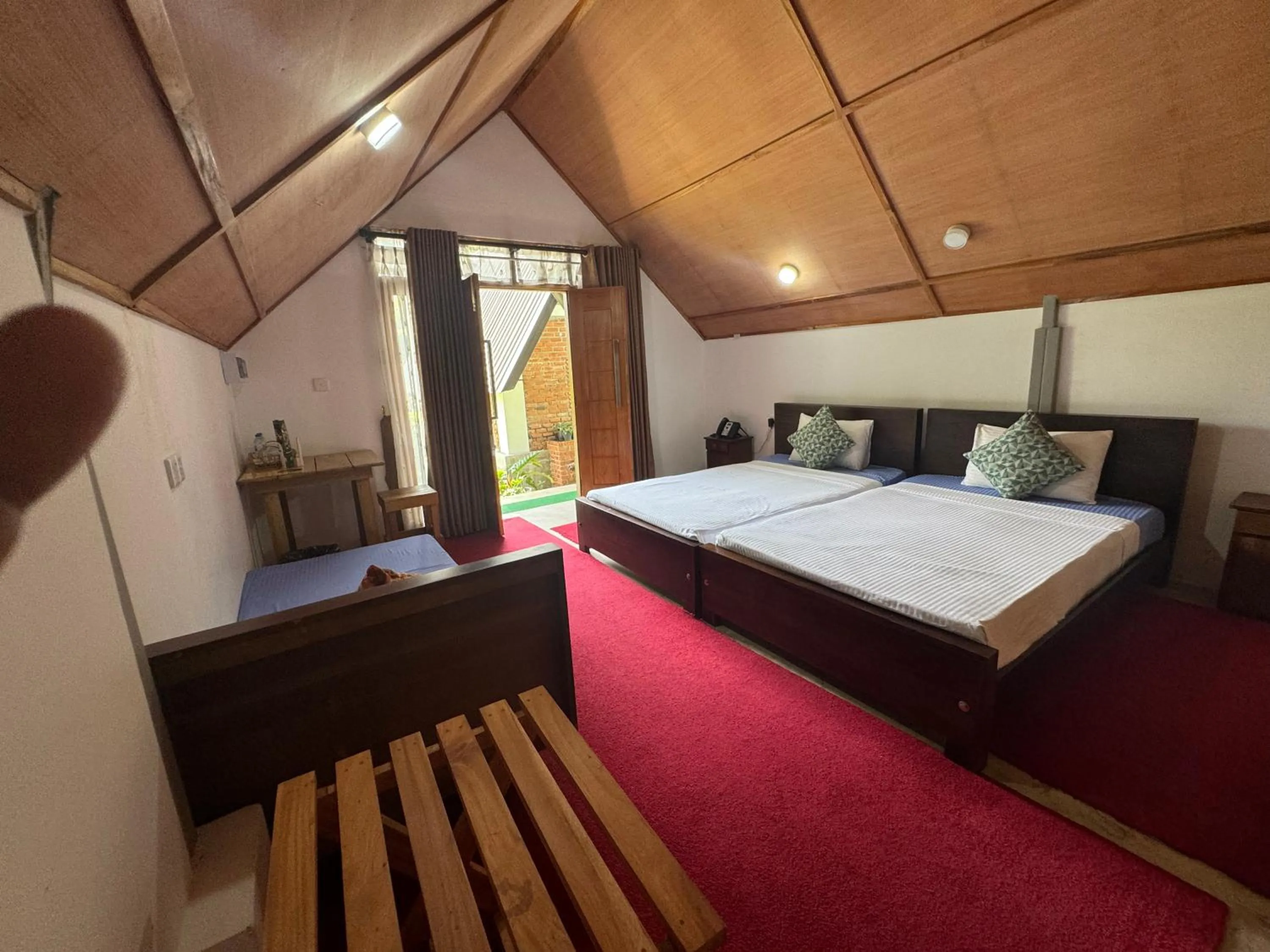 Photo of the whole room, Bed in Steps Garden Resort