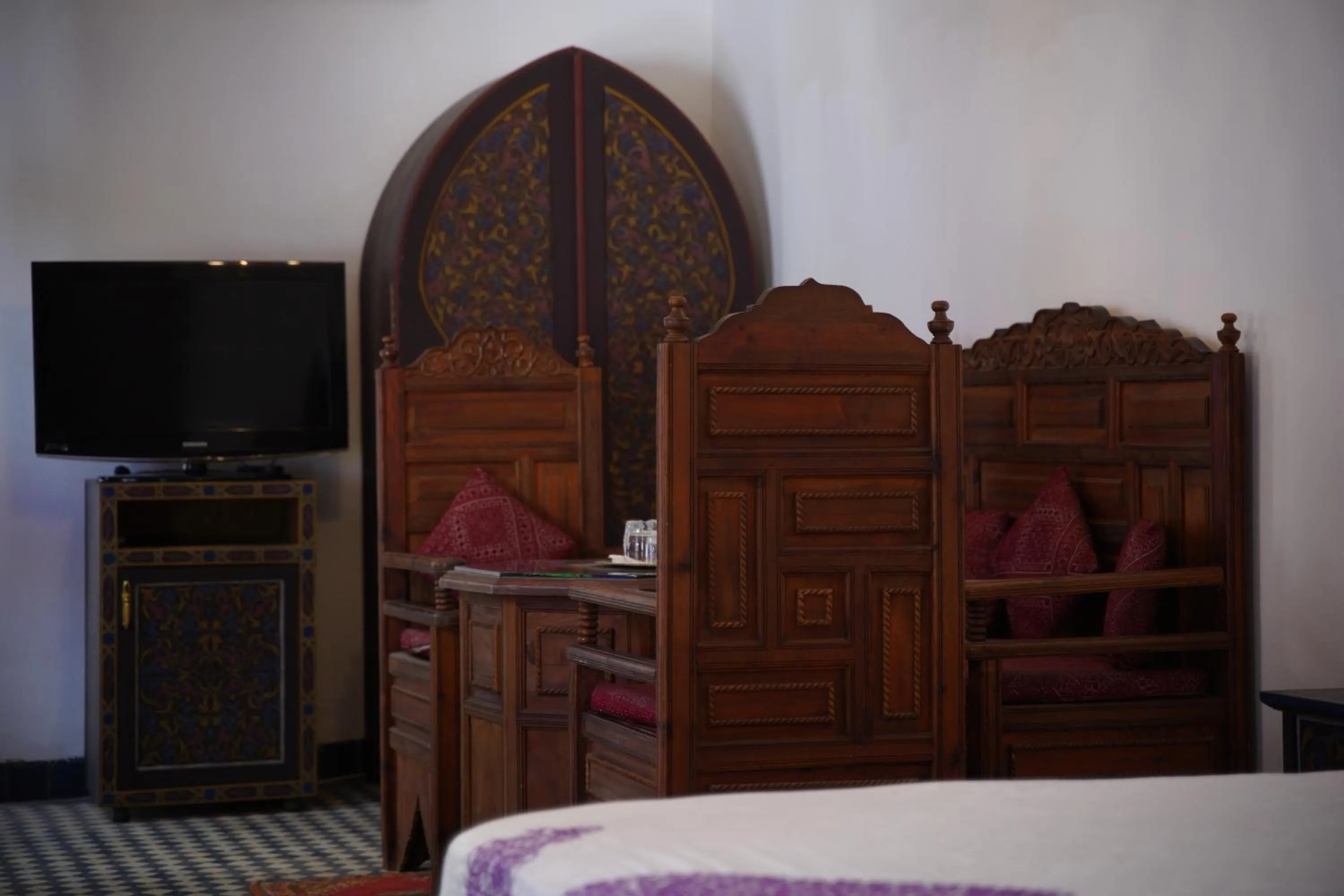 Bed in Riad Dar Chrifa - Luxury Escape