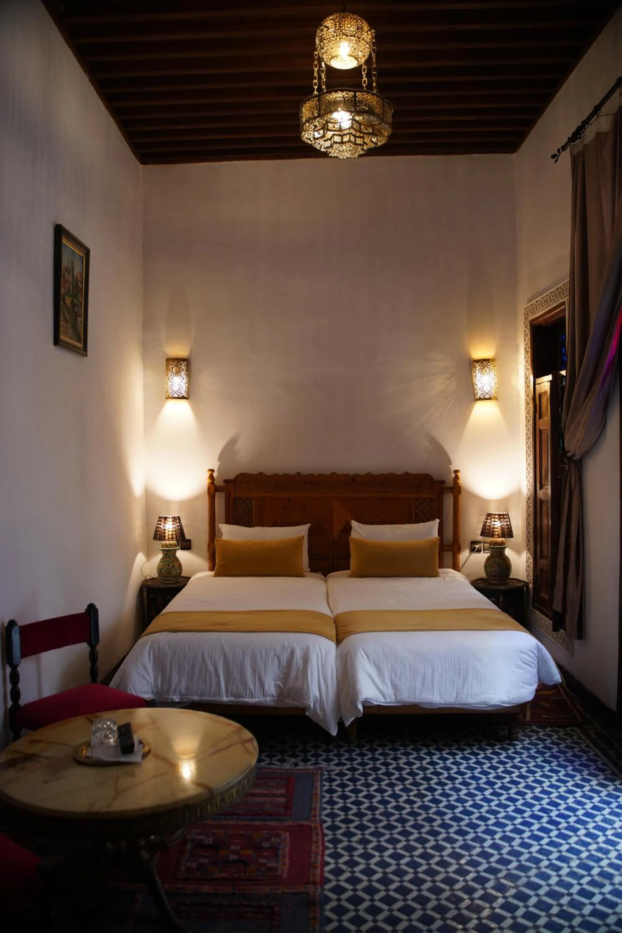 Bed in Riad Dar Chrifa - Luxury Escape