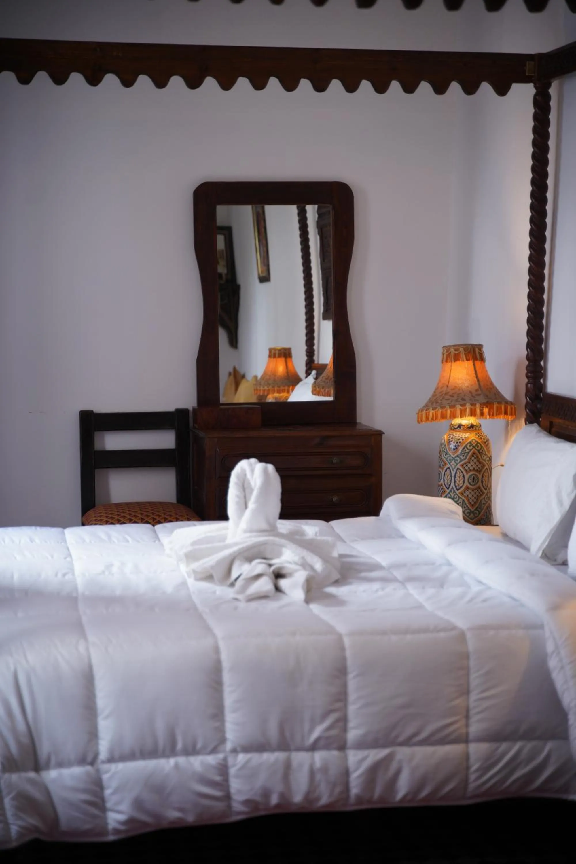 Bed in Riad Dar Chrifa - Luxury Escape