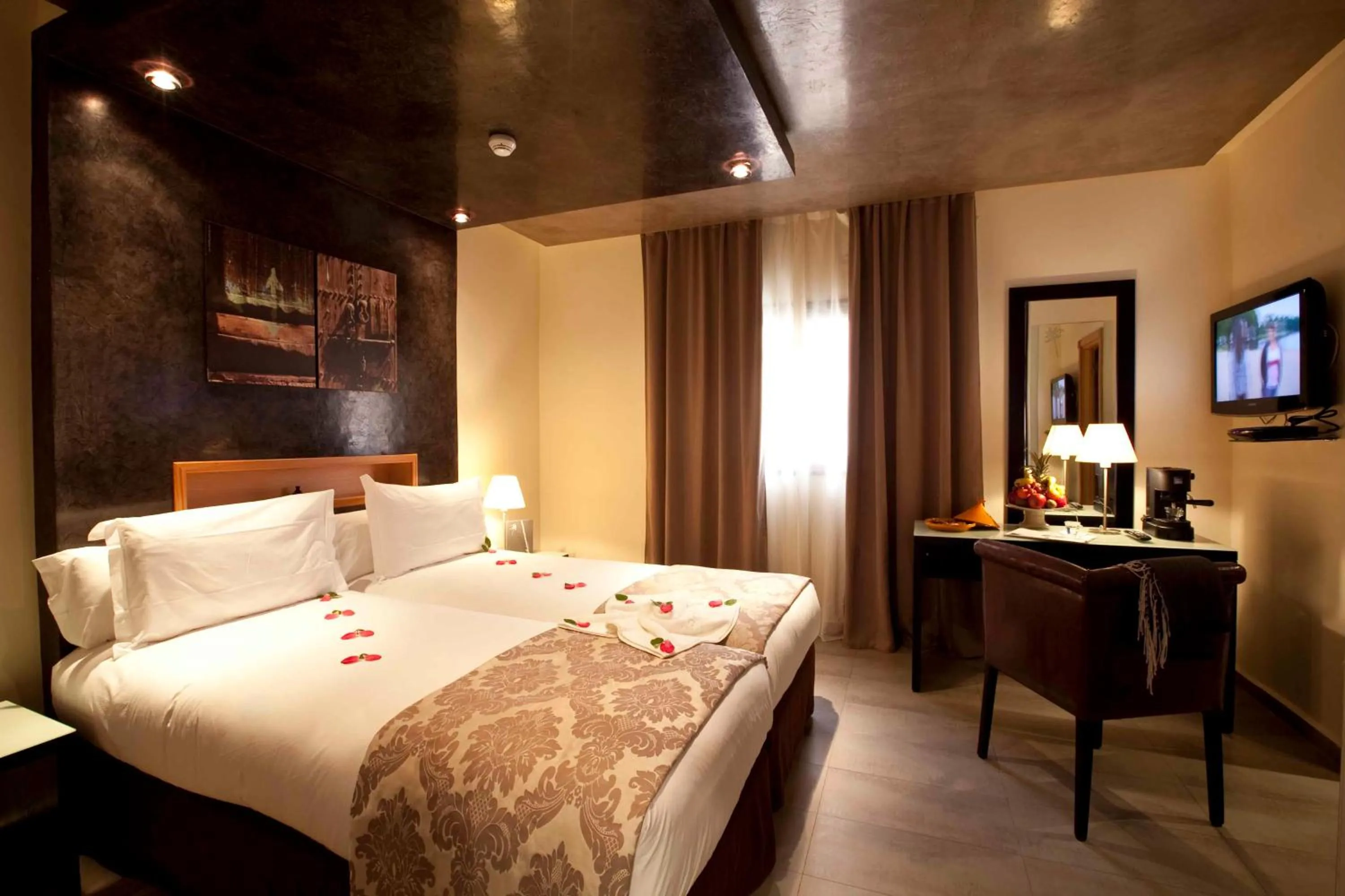 Bedroom, Bed in Dellarosa Boutique Hotel and Spa