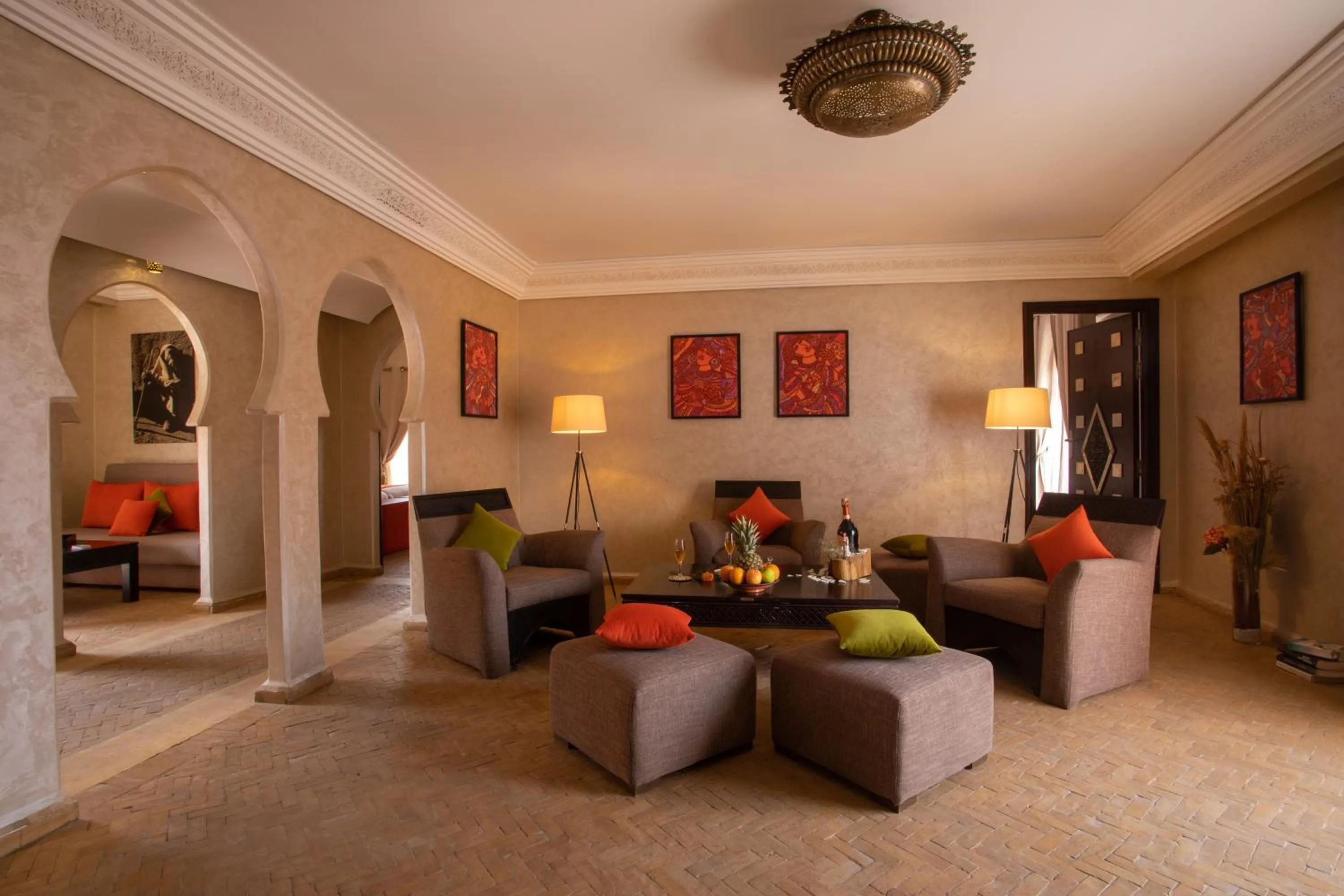 Living room in Dellarosa Boutique Hotel and Spa