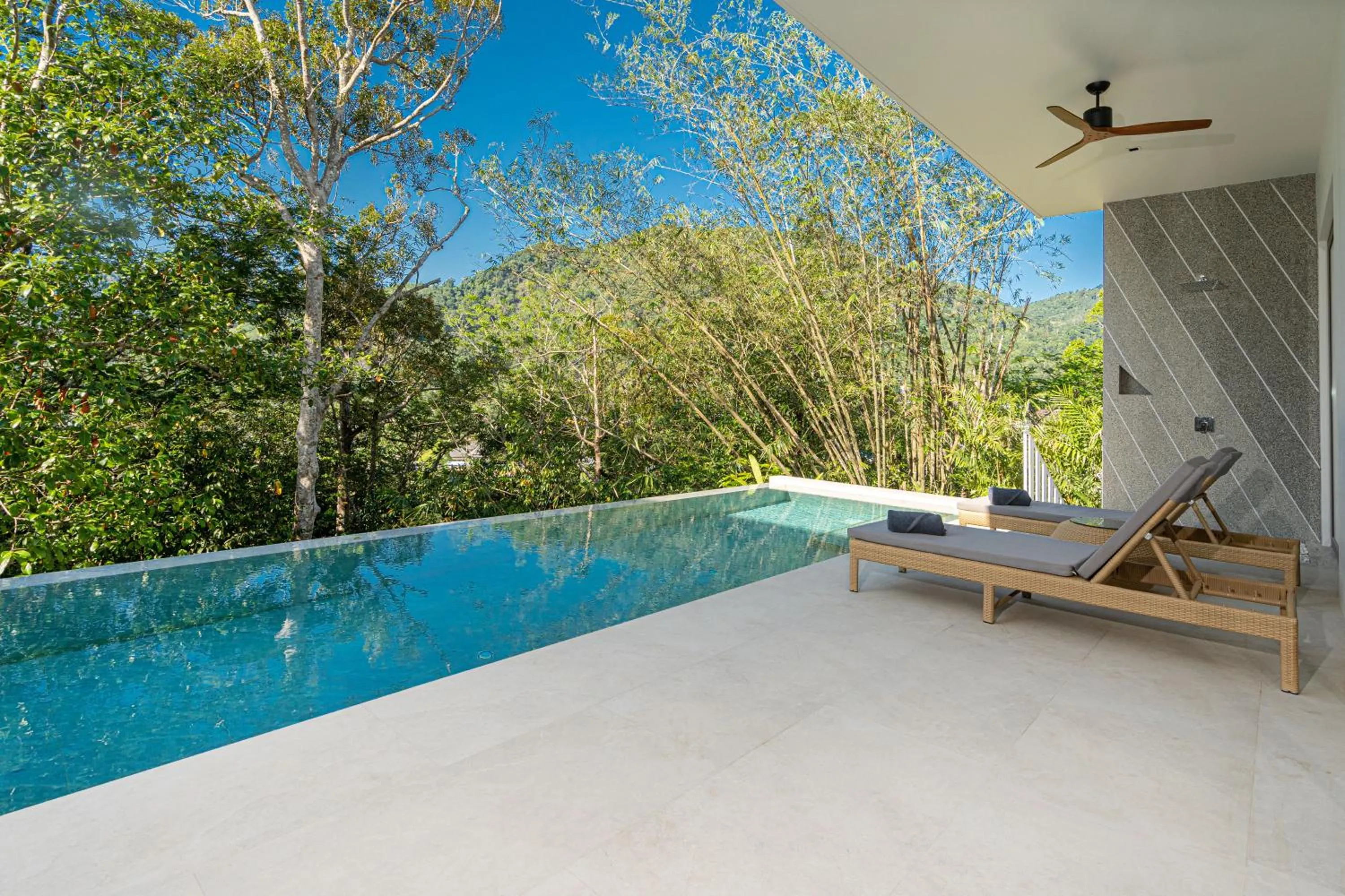 Pool view in Himmapana Villas - Hills