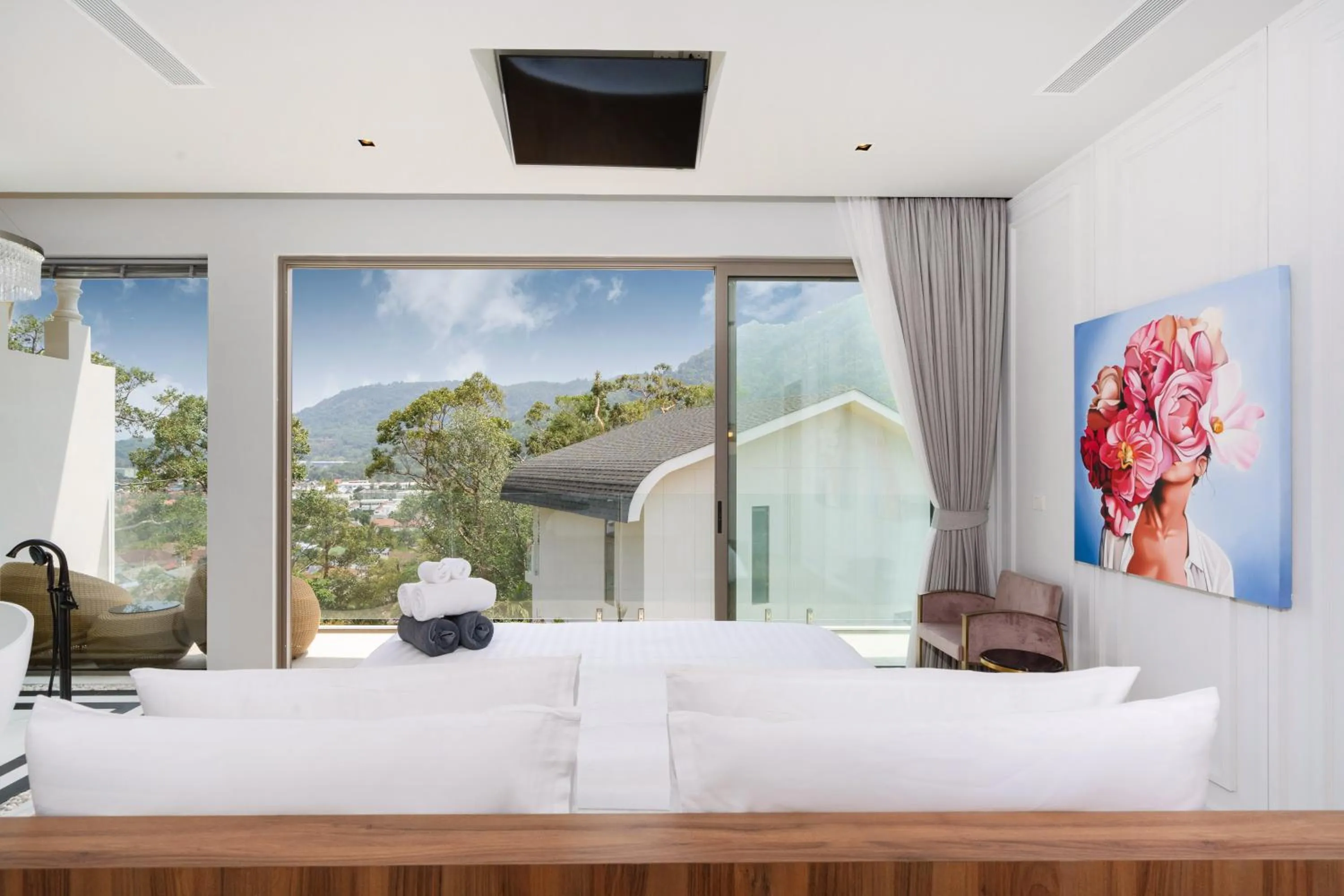 Bed in Himmapana Villas - Hills