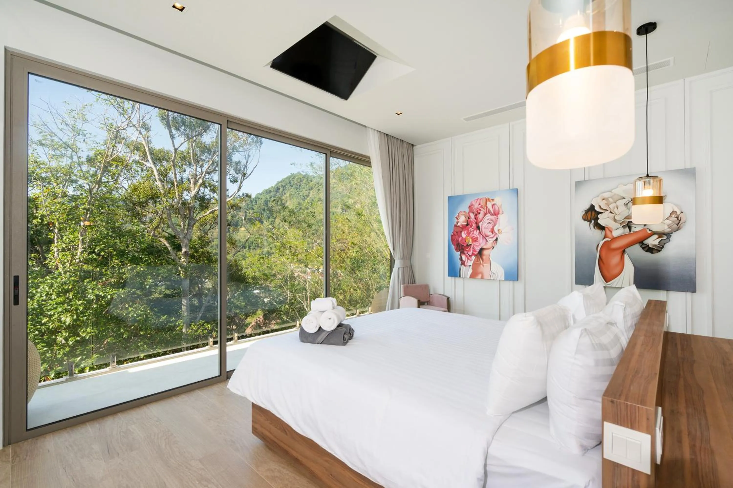 Bed in Himmapana Villas - Hills