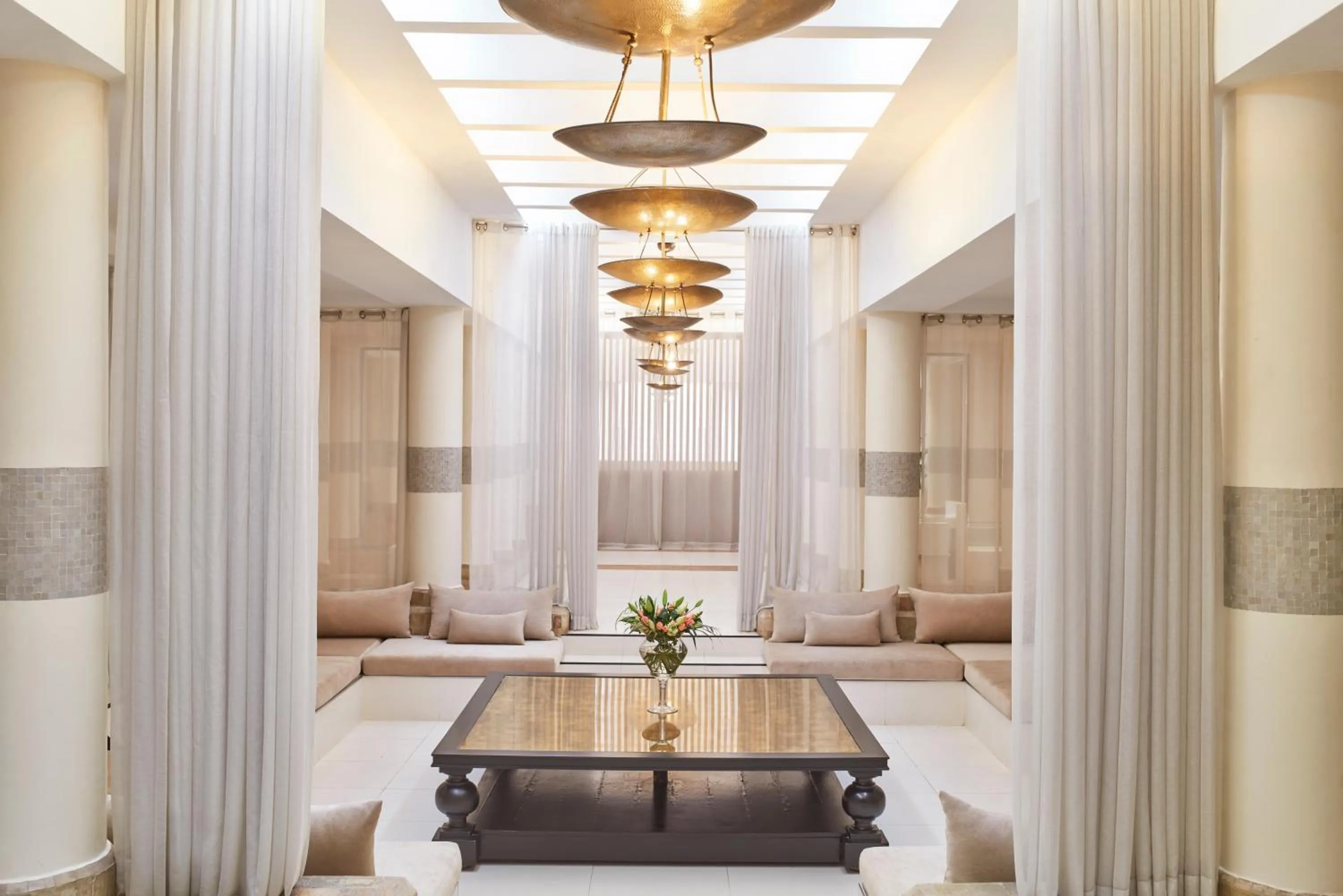 Living room in Hôtel & Ryads Barrière Le Naoura