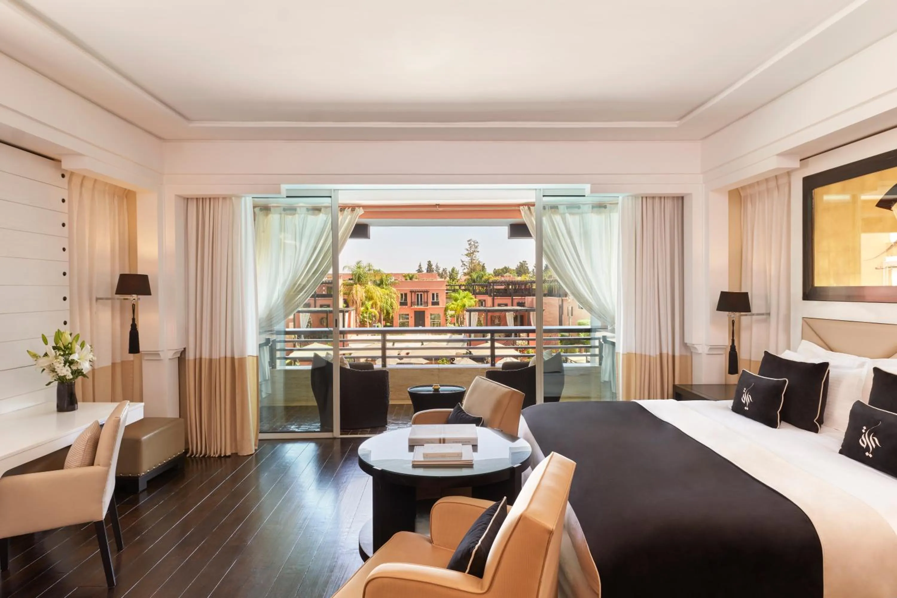 Living room in Hôtel & Ryads Barrière Le Naoura