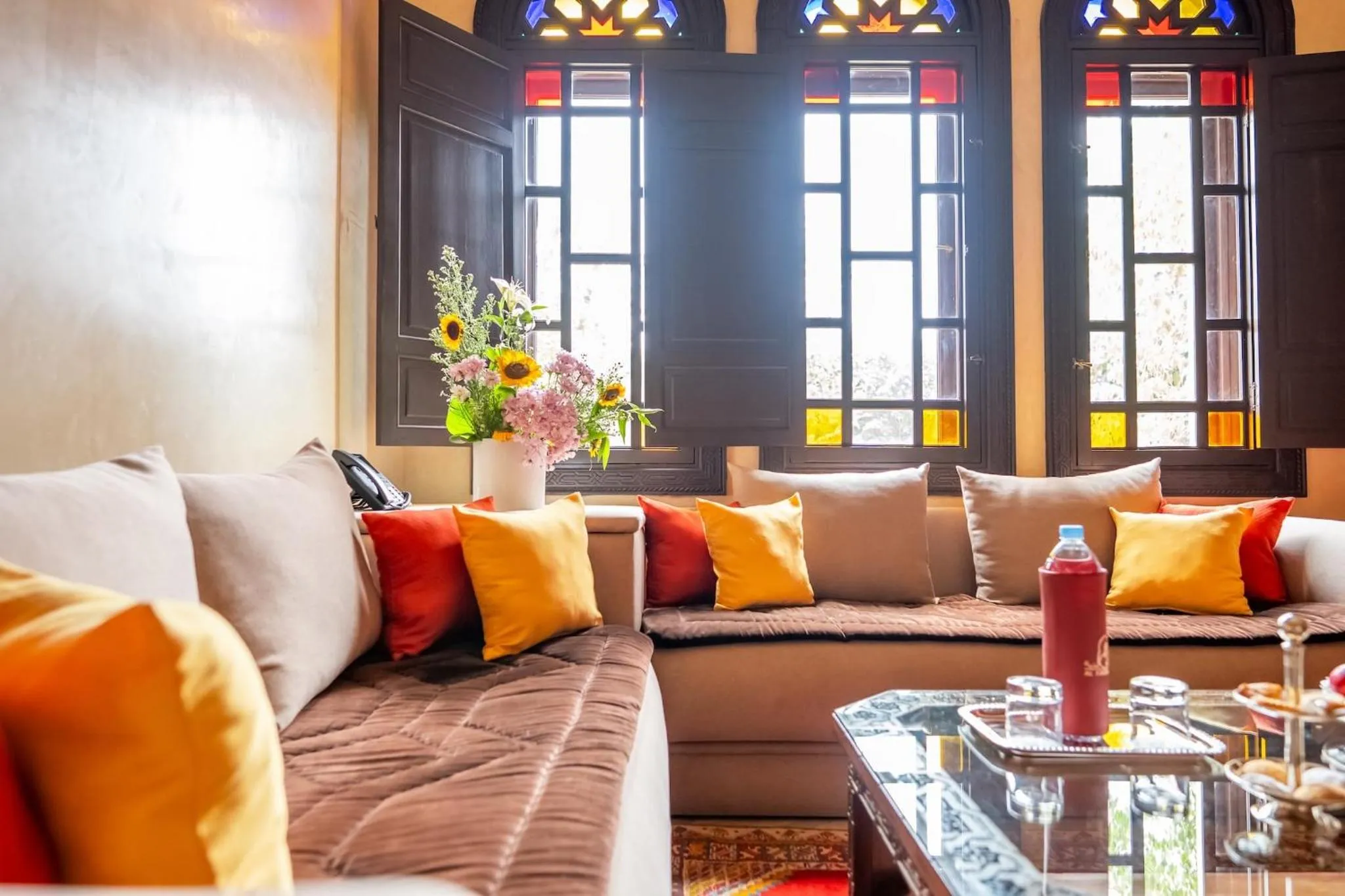 Living room in Al Fassia Aguedal