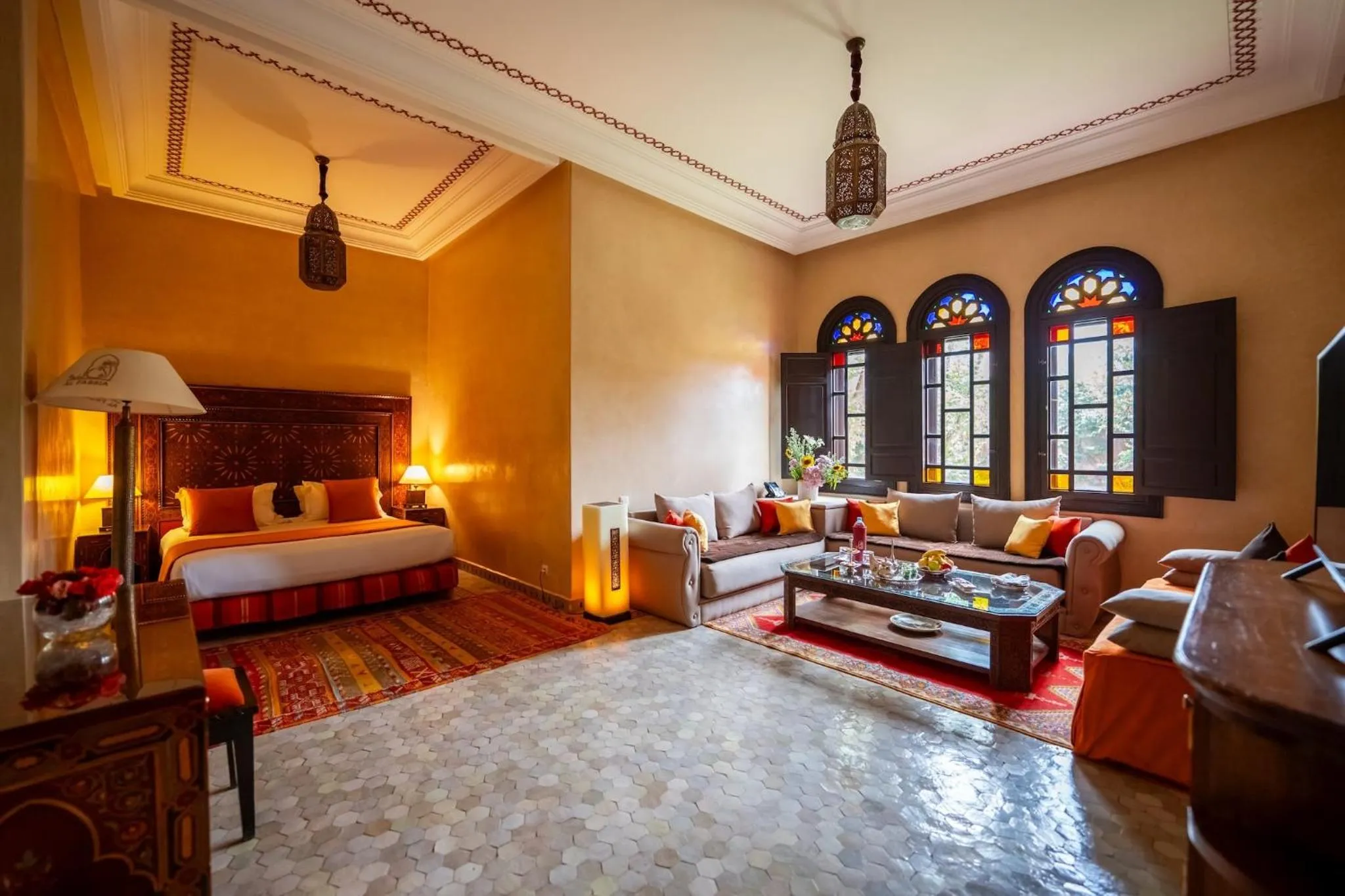 Photo of the whole room, Bed in Al Fassia Aguedal