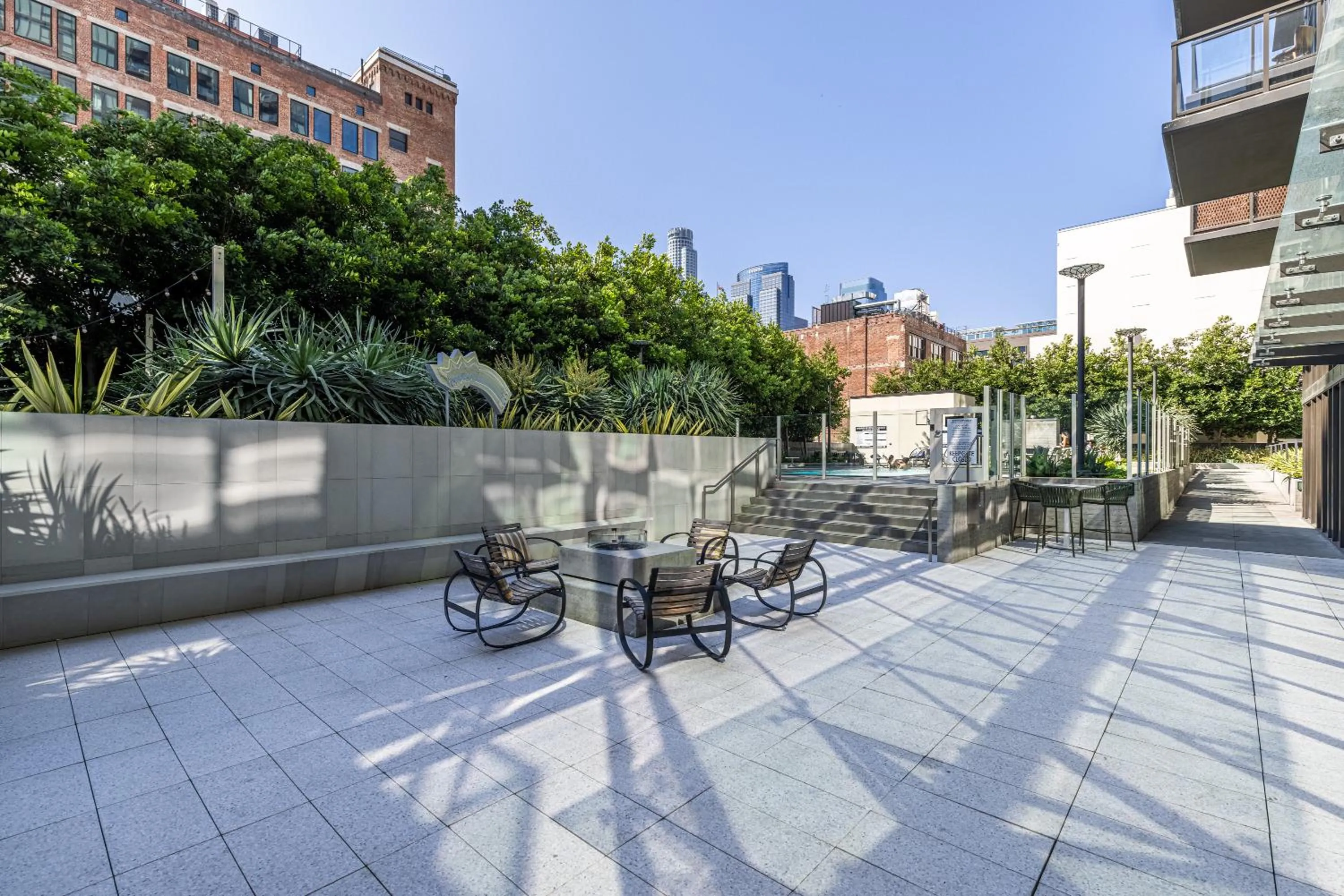 flat iron in Top Floor High Rise 3 Bed DTLA Skyscraper Penthouse