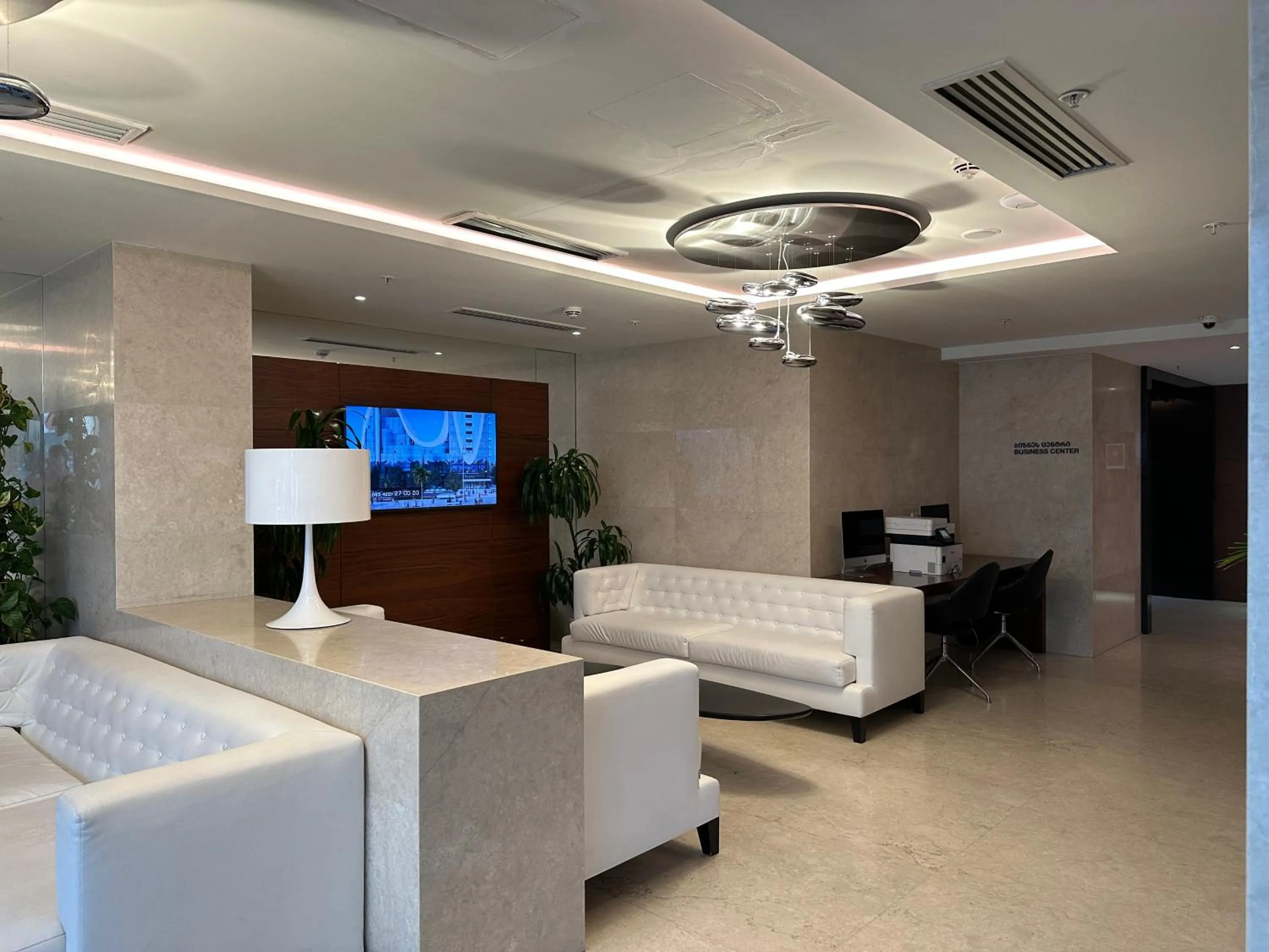 Communal lounge/ TV room in Dream Apartments at Alliance Palace