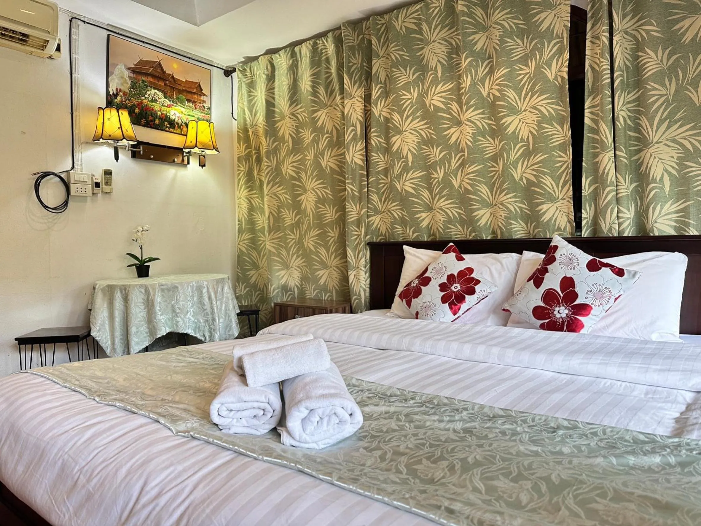 Bed in Soft Resort Kad Farang Hangdong