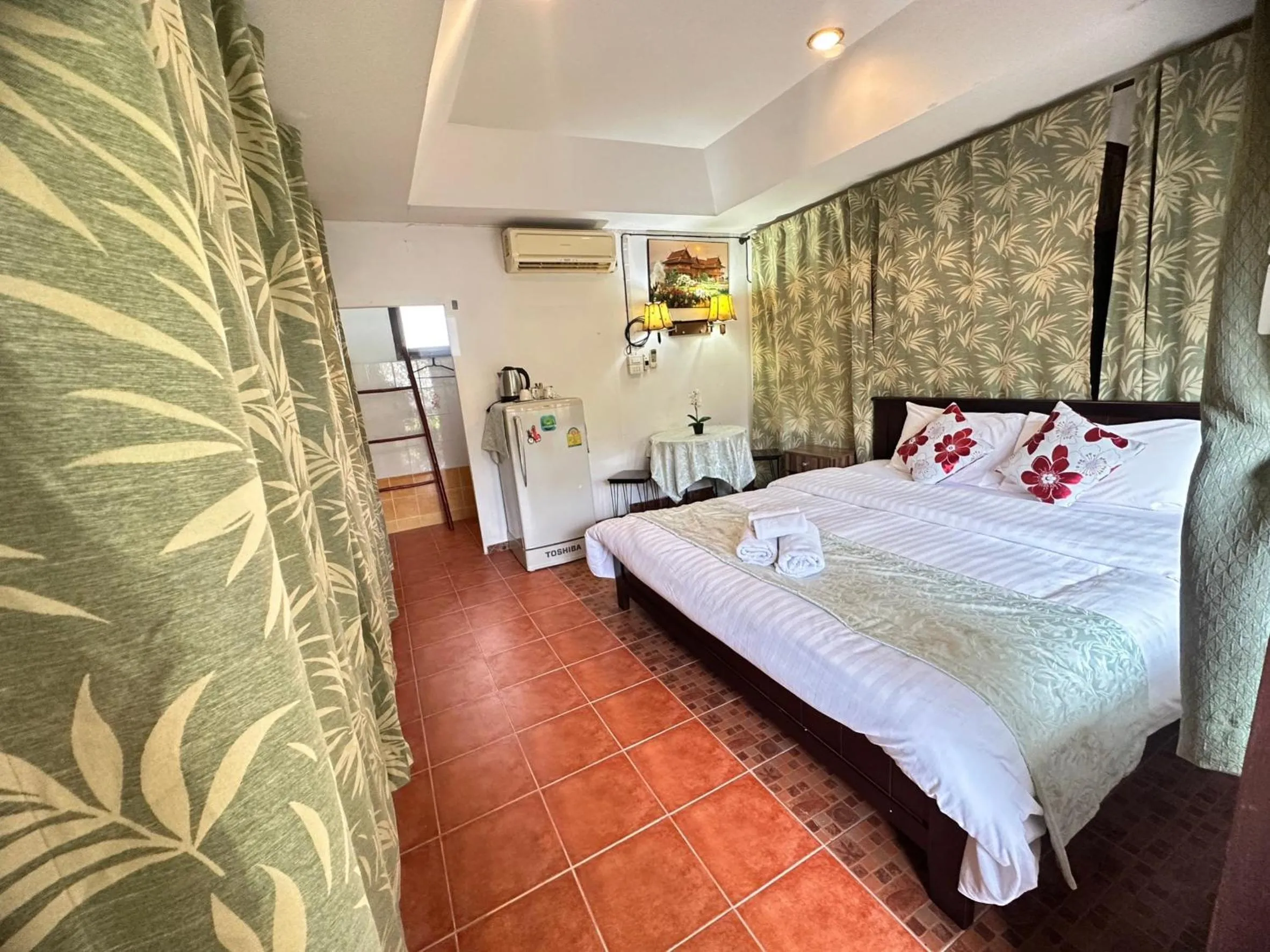 Bed in Soft Resort Kad Farang Hangdong