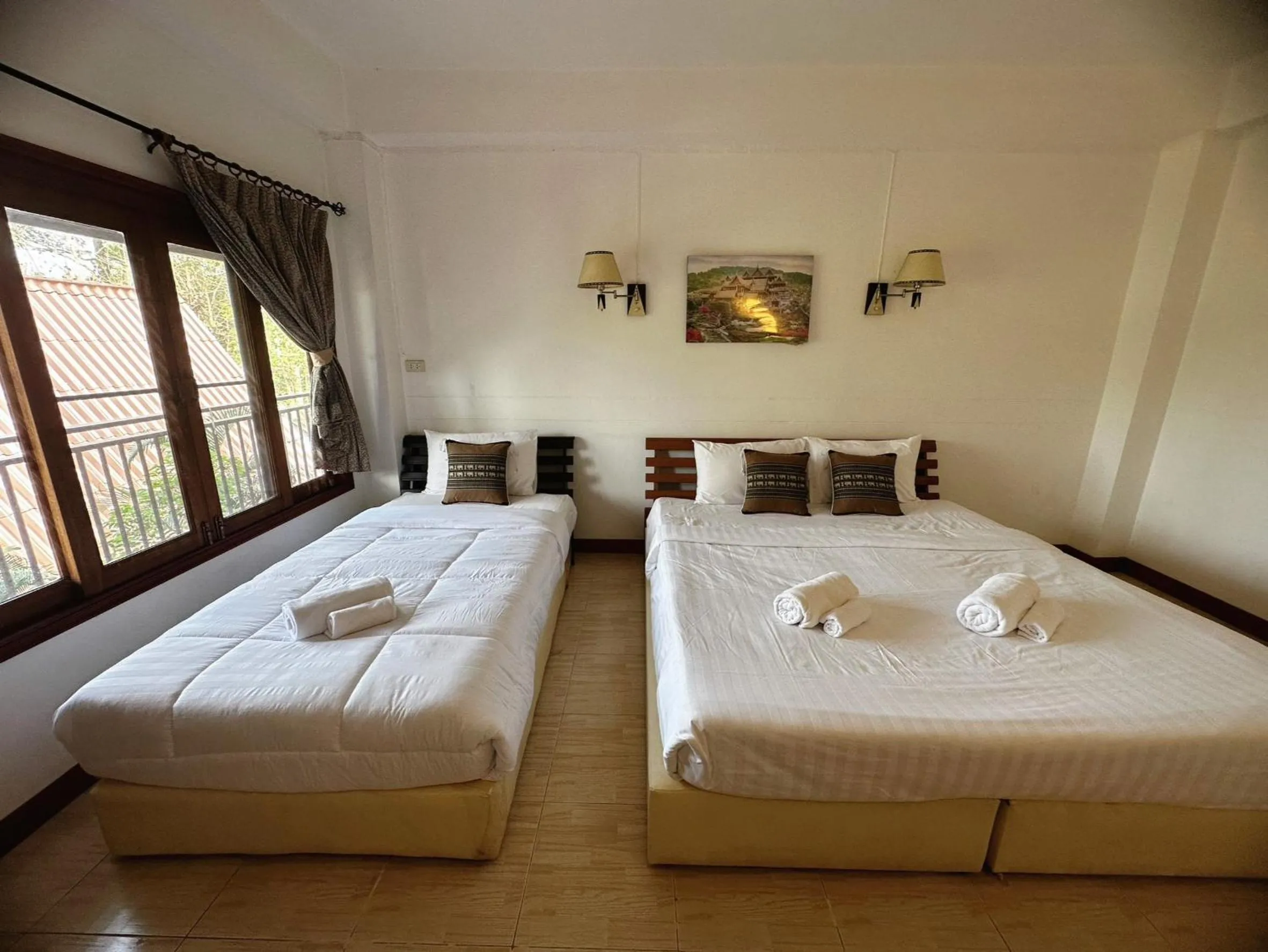 Bed in Soft Resort Kad Farang Hangdong