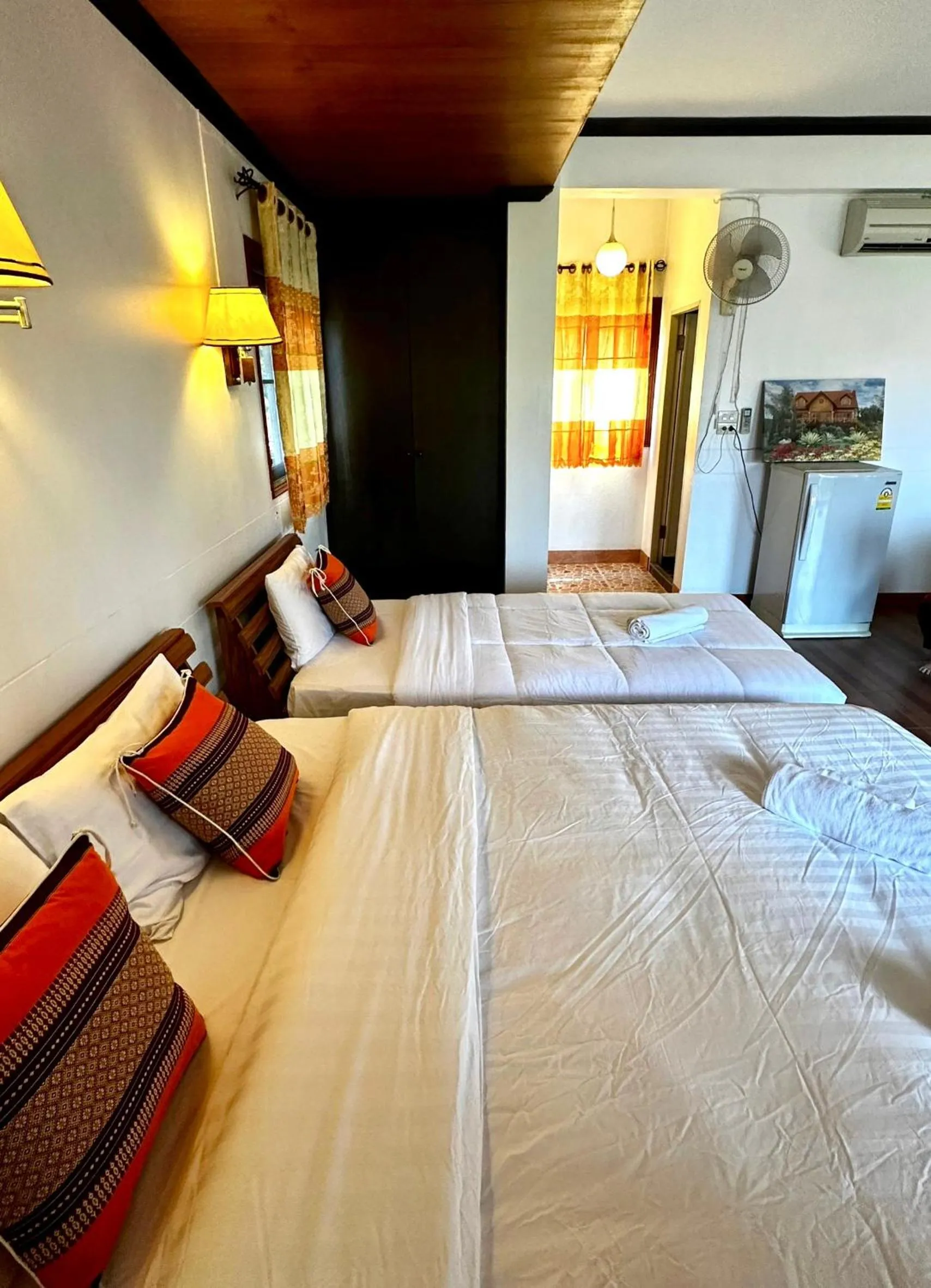 Bed in Soft Resort Kad Farang Hangdong