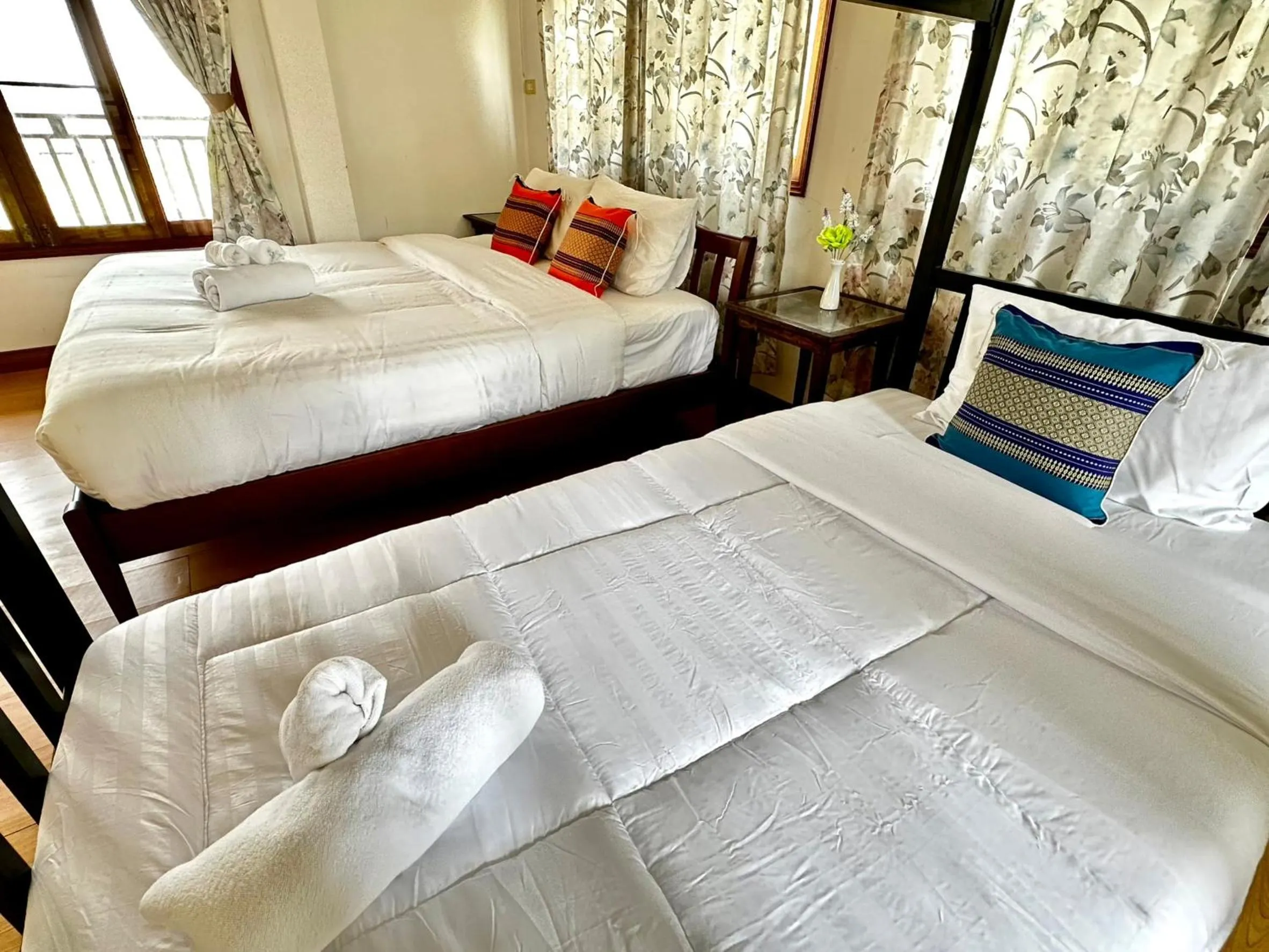 Bed in Soft Resort Kad Farang Hangdong