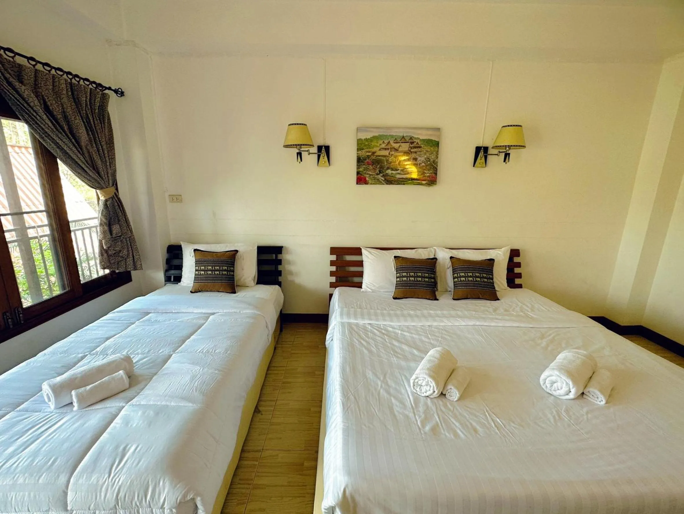 Bed in Soft Resort Kad Farang Hangdong