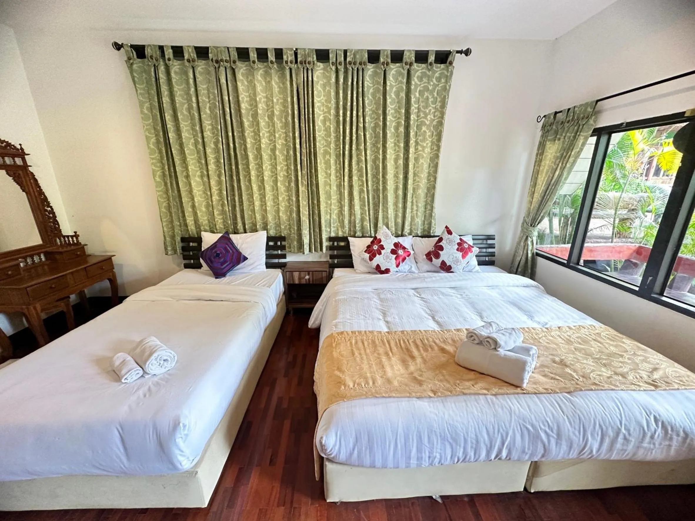 Bed in Soft Resort Kad Farang Hangdong