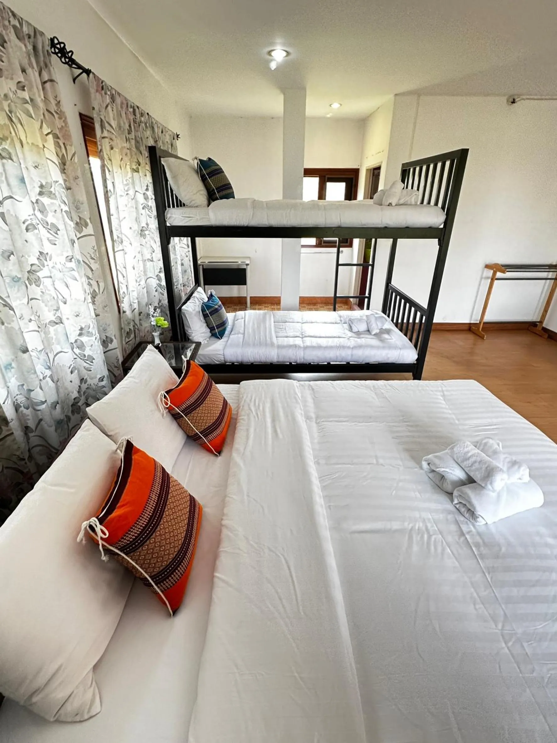 Bedroom, Bed in Soft Resort Kad Farang Hangdong