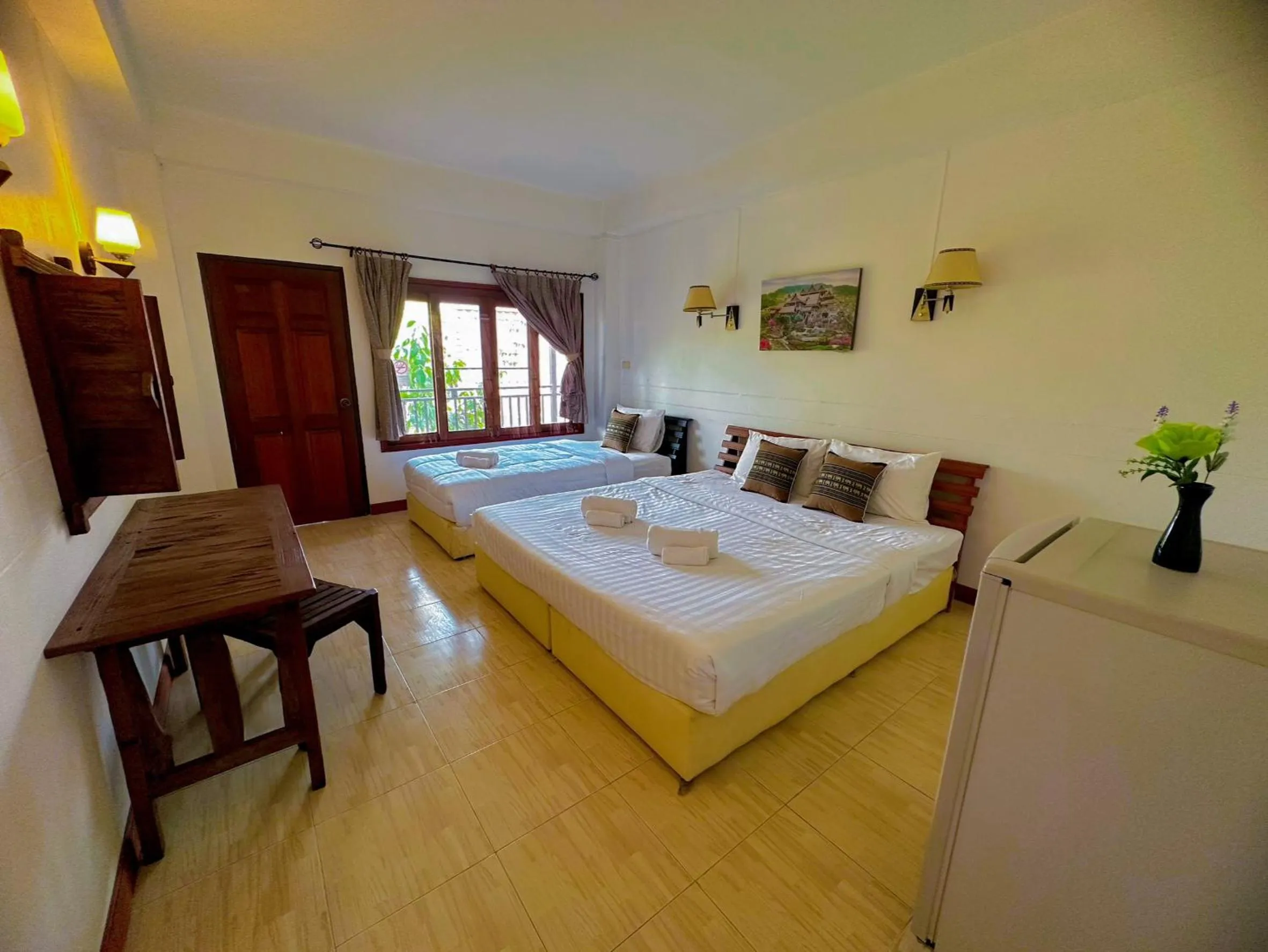 Bed in Soft Resort Kad Farang Hangdong