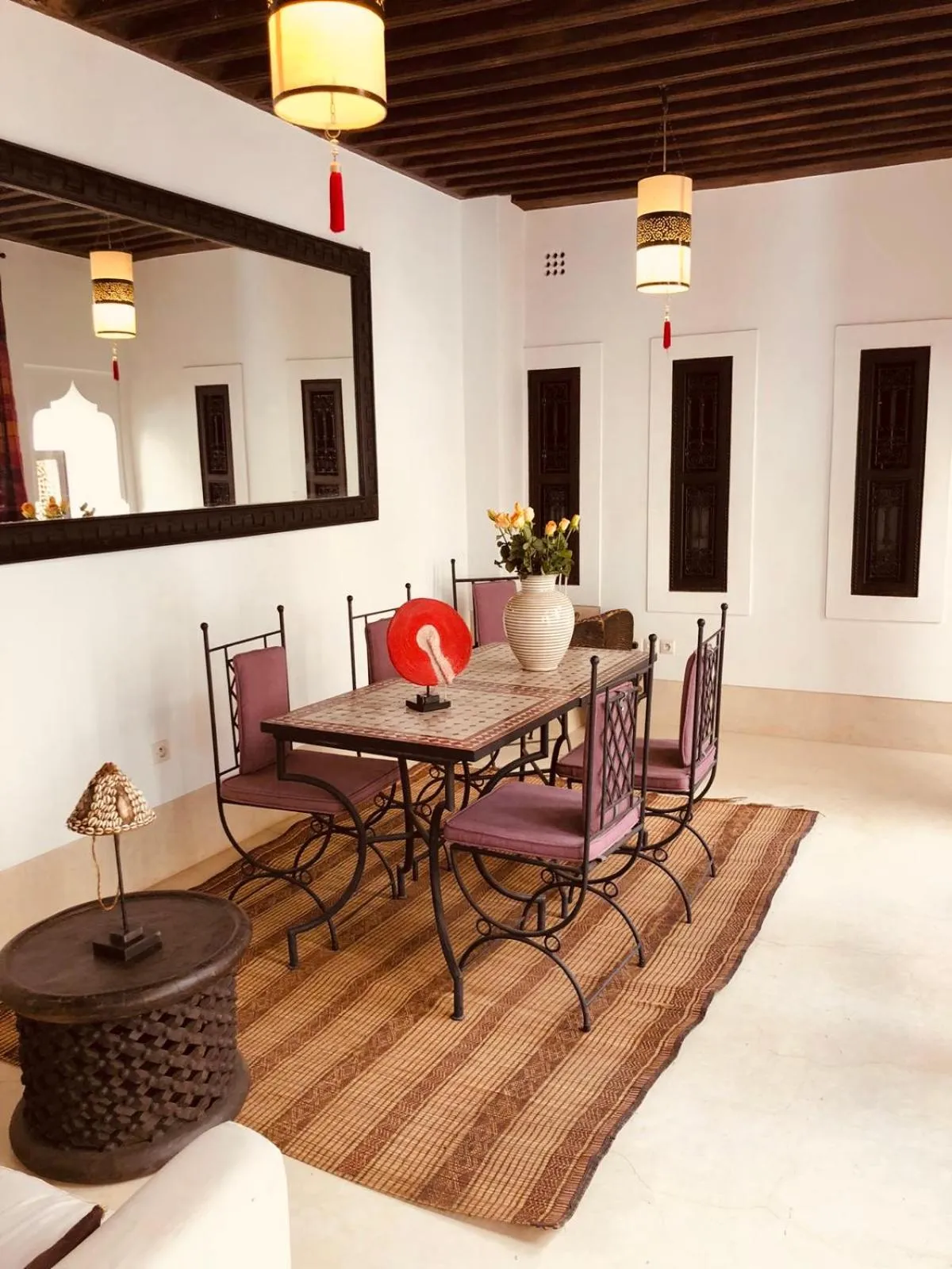 Dining area in Riad Les 5 Soeurs