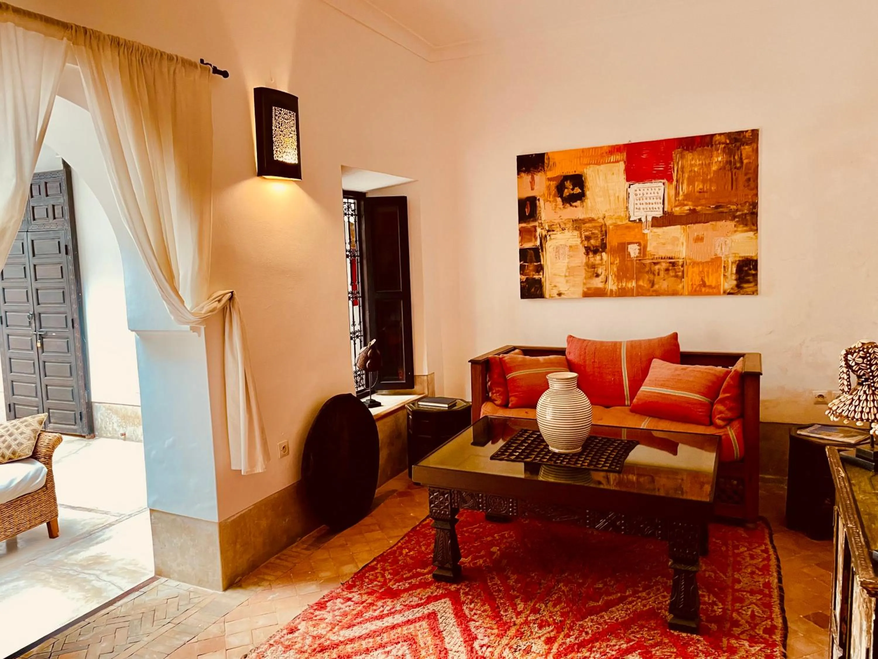 Living room in Riad Les 5 Soeurs