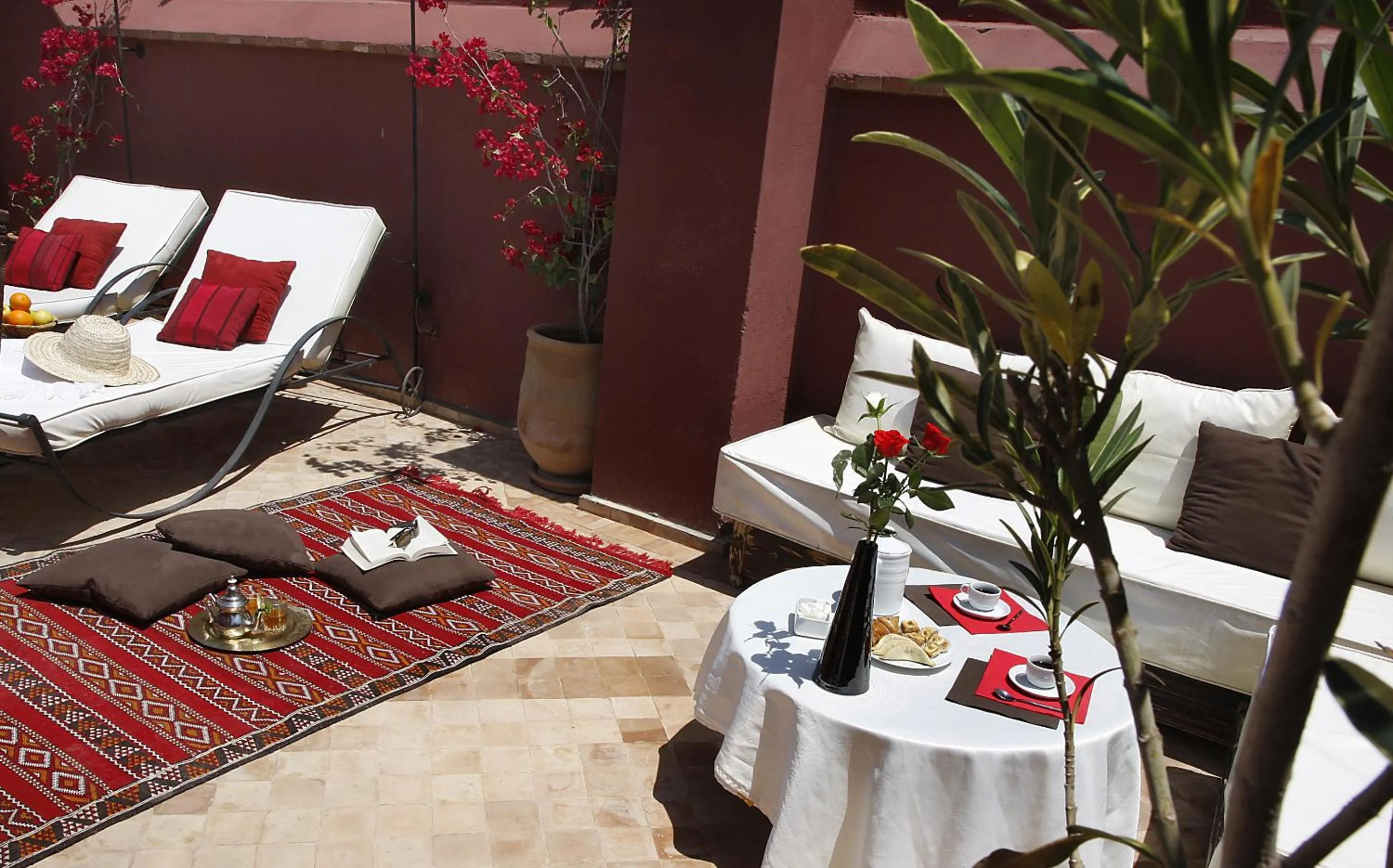 Balcony/Terrace in Riad Les 5 Soeurs