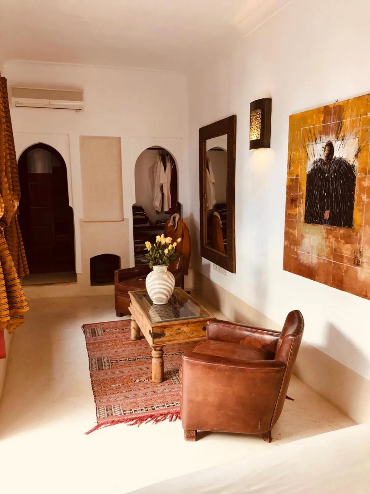 Seating area in Riad Les 5 Soeurs