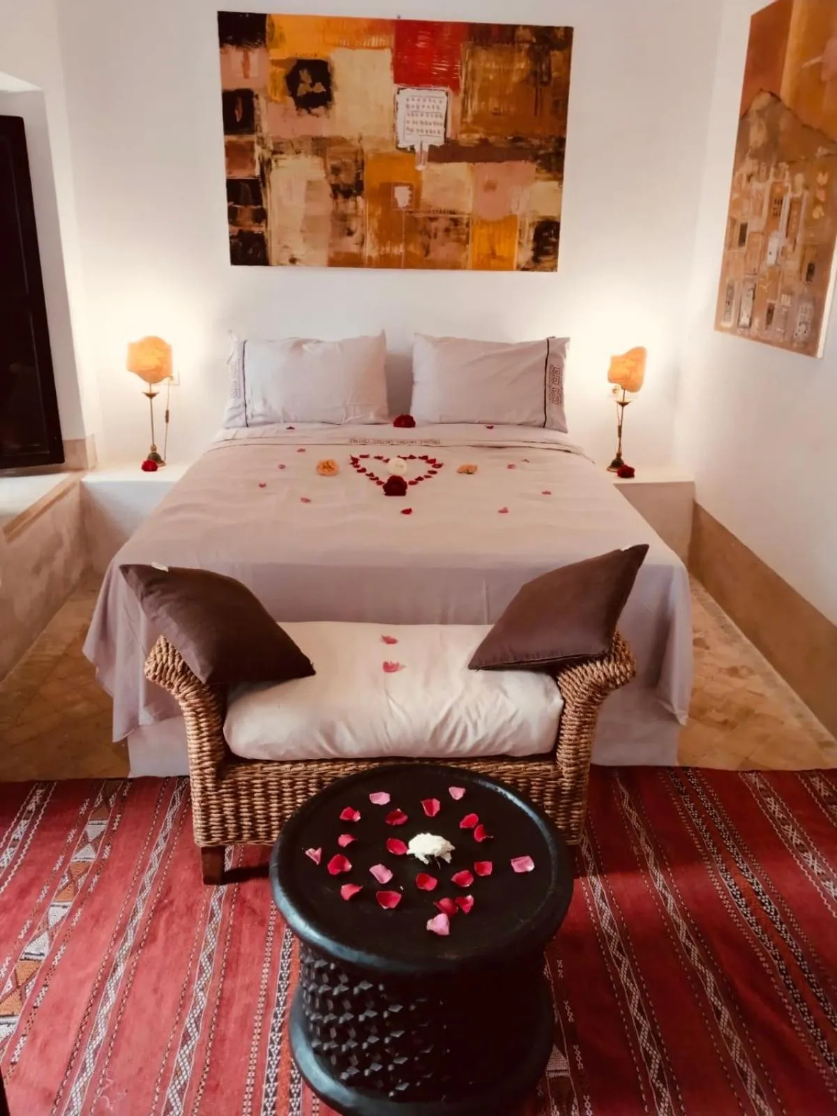 Bed in Riad Les 5 Soeurs