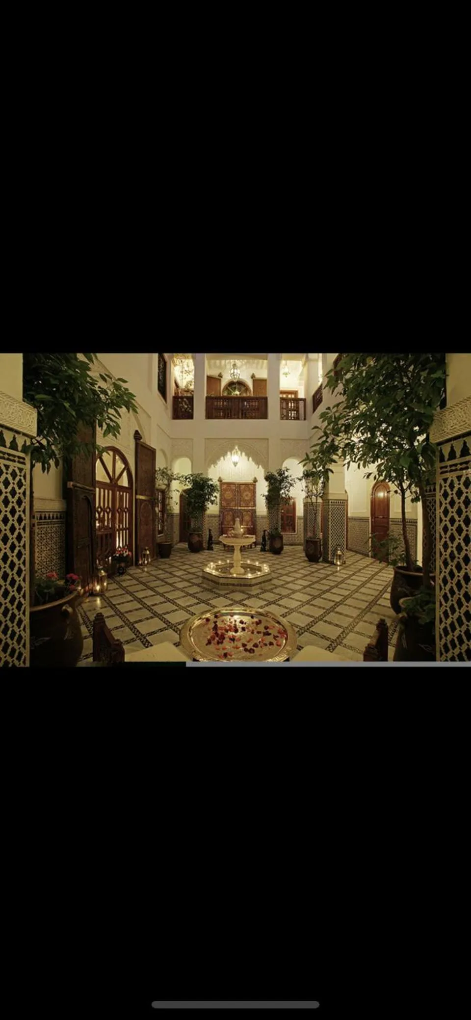 Patio in Riad & Spa Esprit Du Maroc