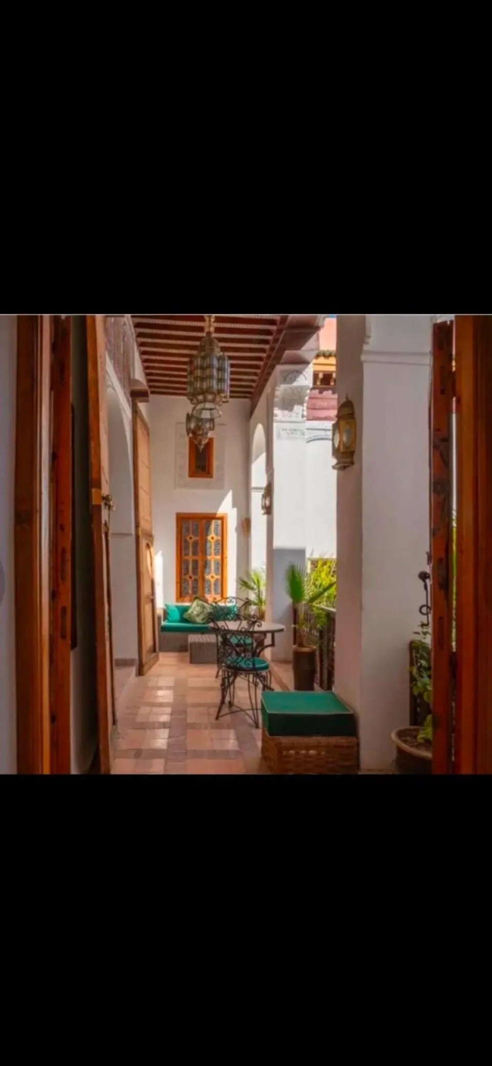 Balcony/Terrace in Riad & Spa Esprit Du Maroc