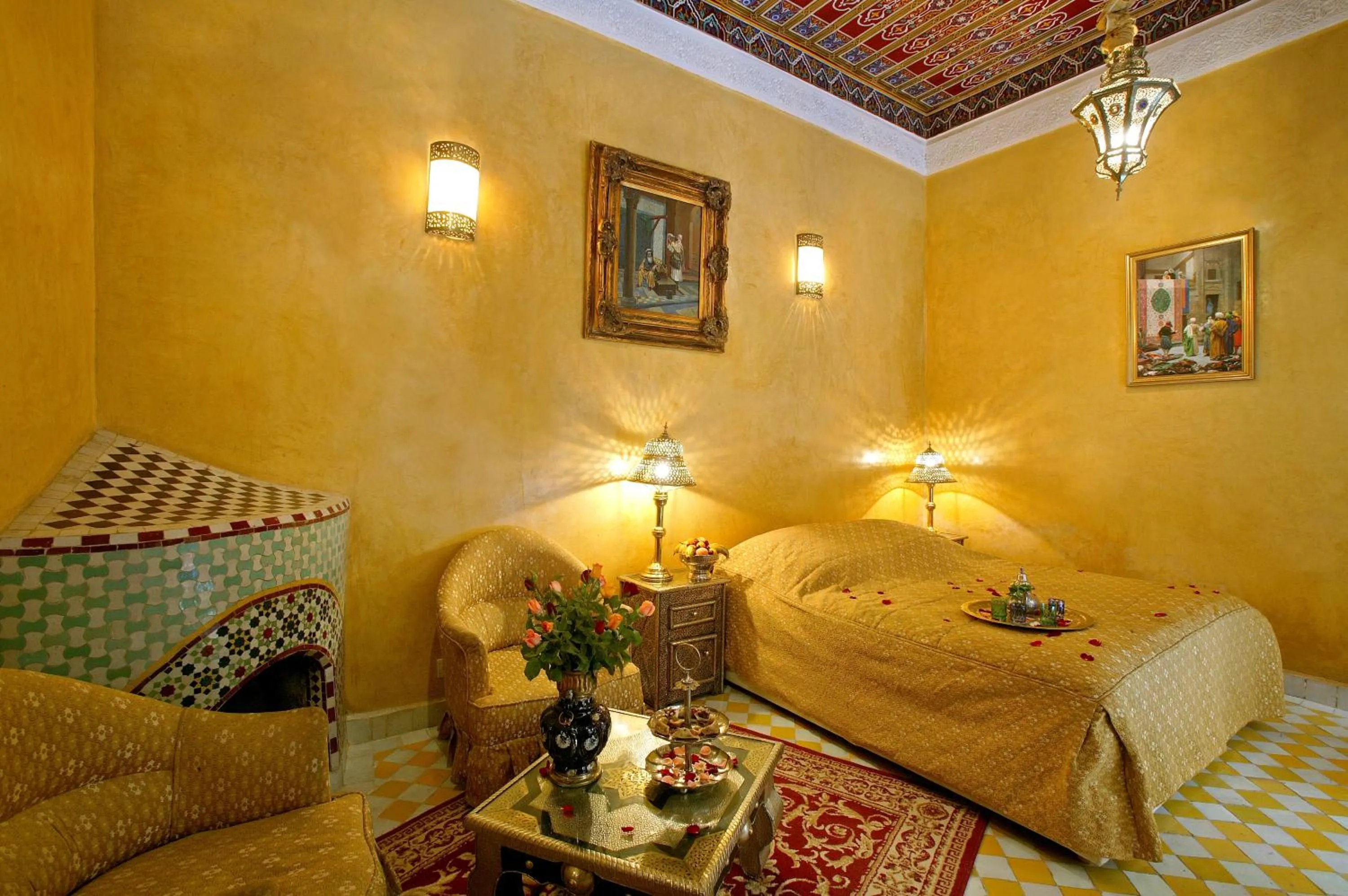 Bedroom in Riad & Spa Esprit Du Maroc