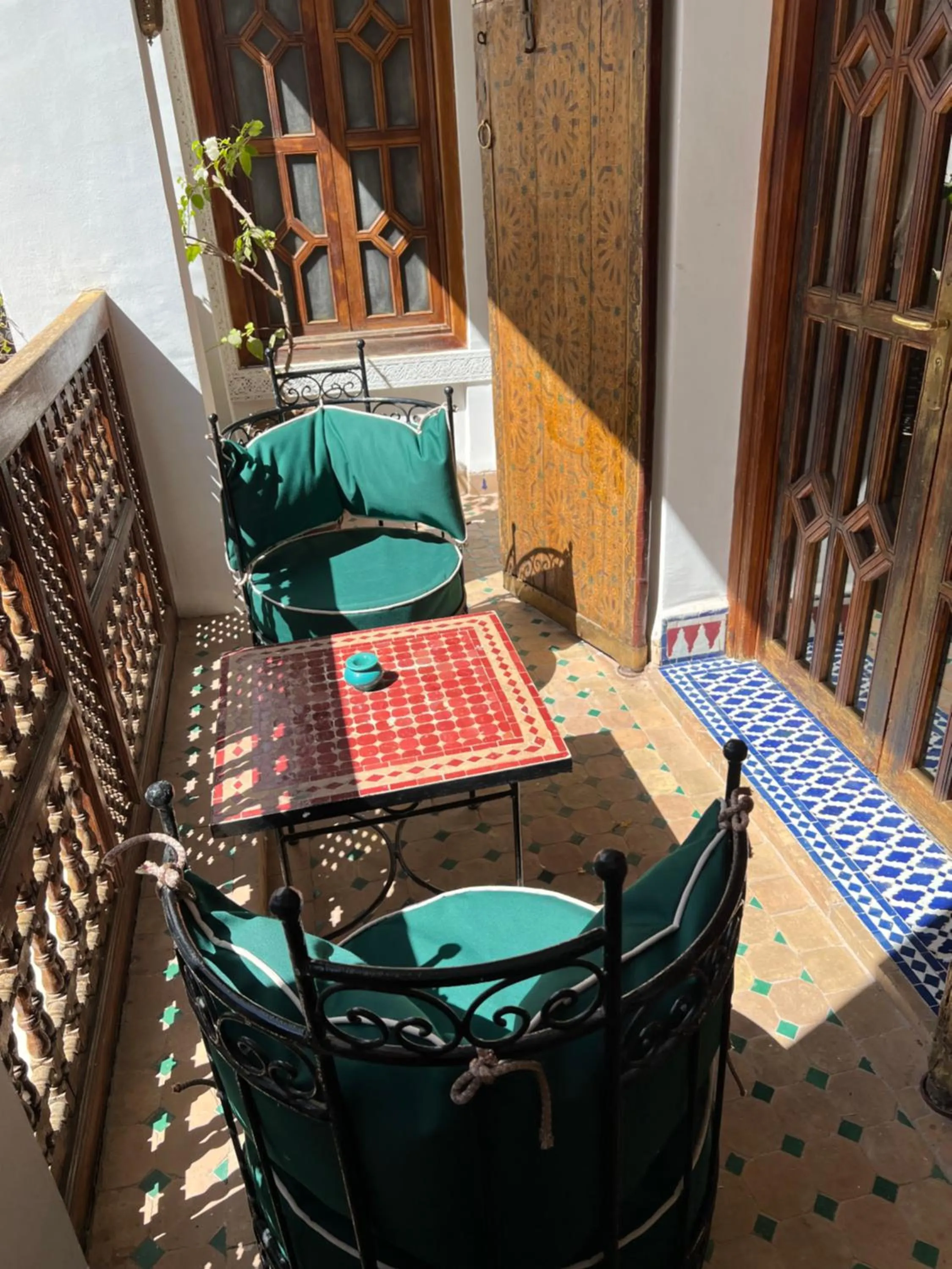 Balcony/Terrace in Riad & Spa Esprit Du Maroc