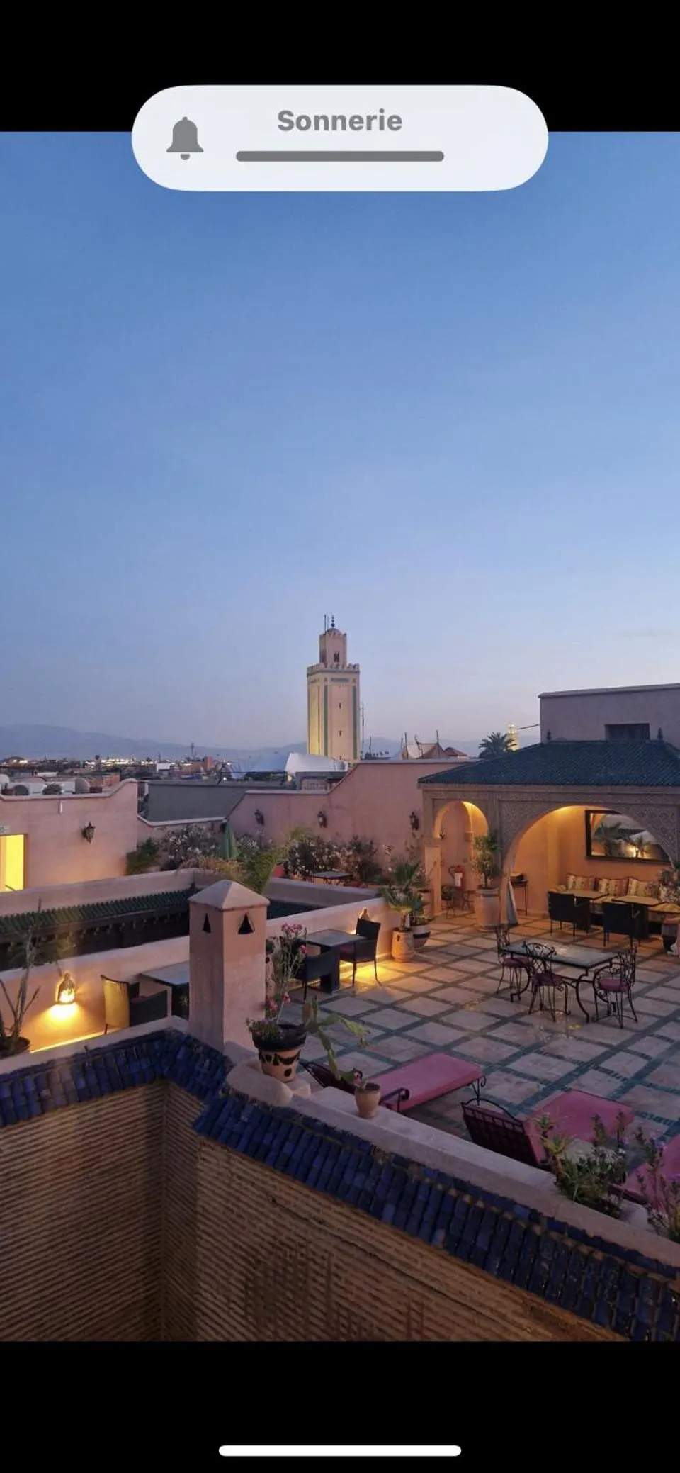 Patio in Riad & Spa Esprit Du Maroc