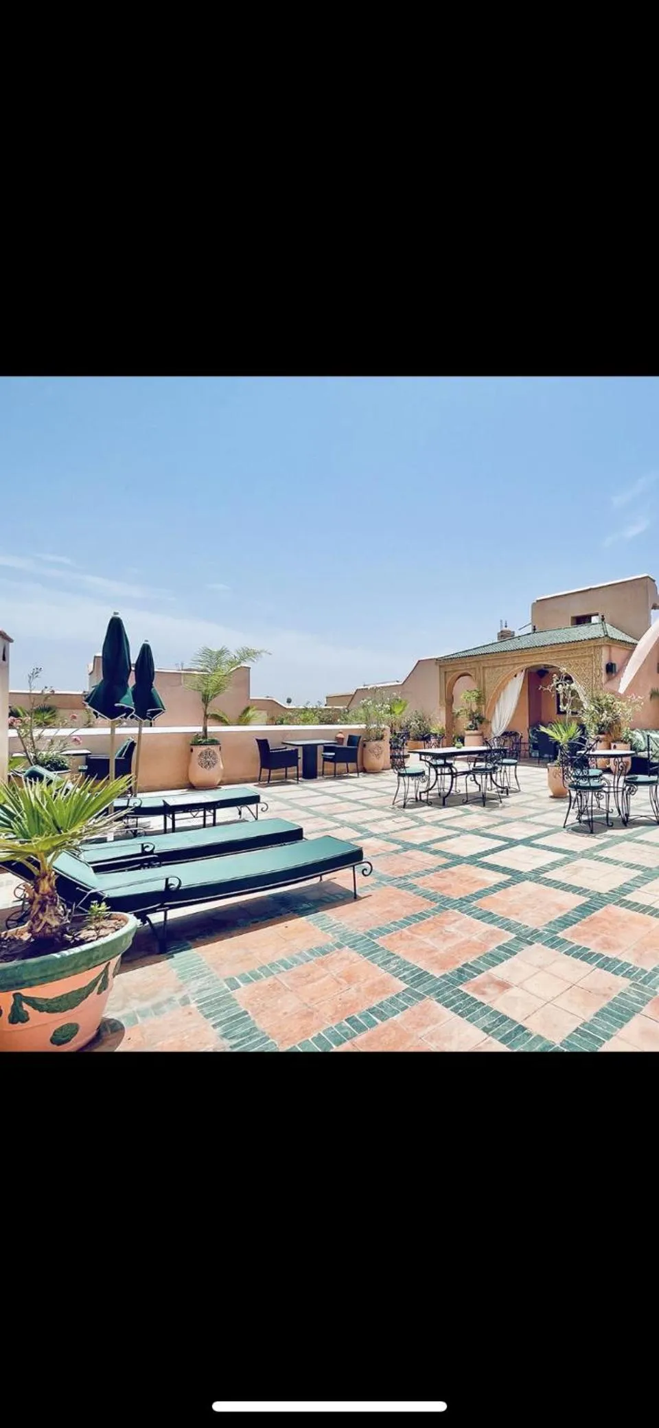 Patio in Riad & Spa Esprit Du Maroc