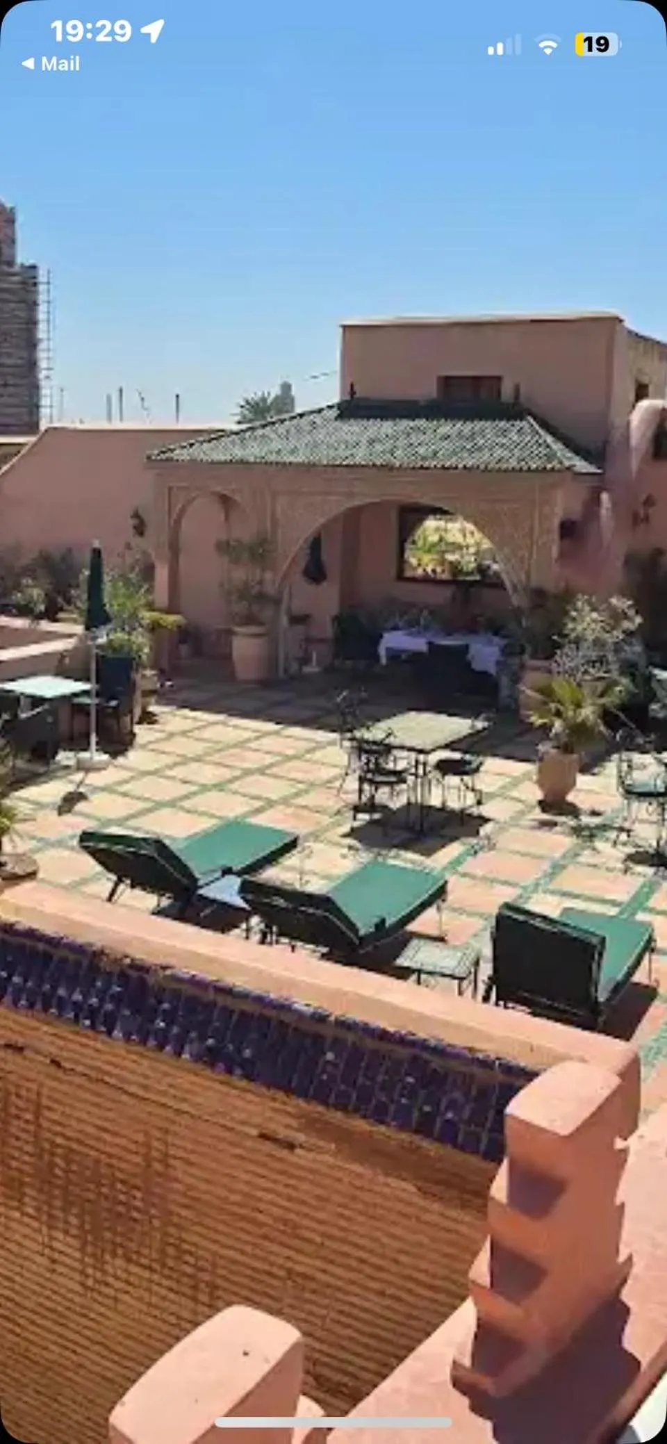 Patio in Riad & Spa Esprit Du Maroc