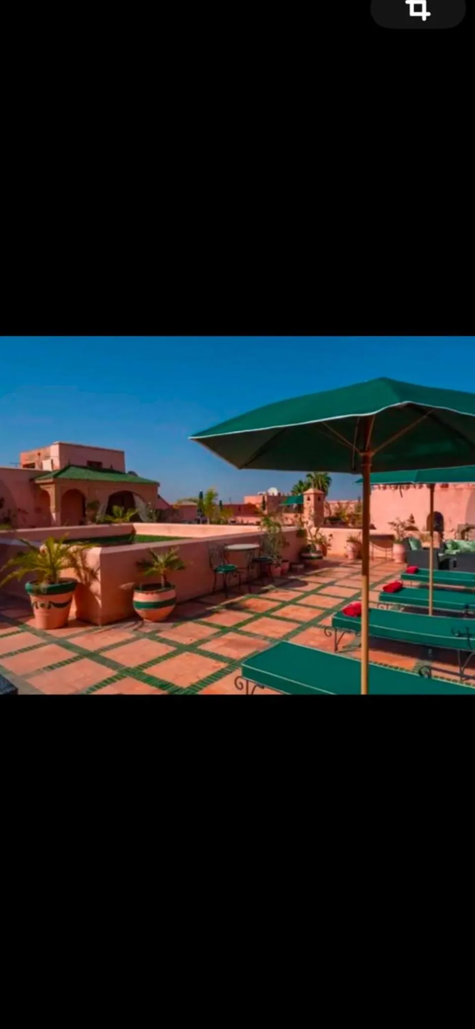 Patio in Riad & Spa Esprit Du Maroc