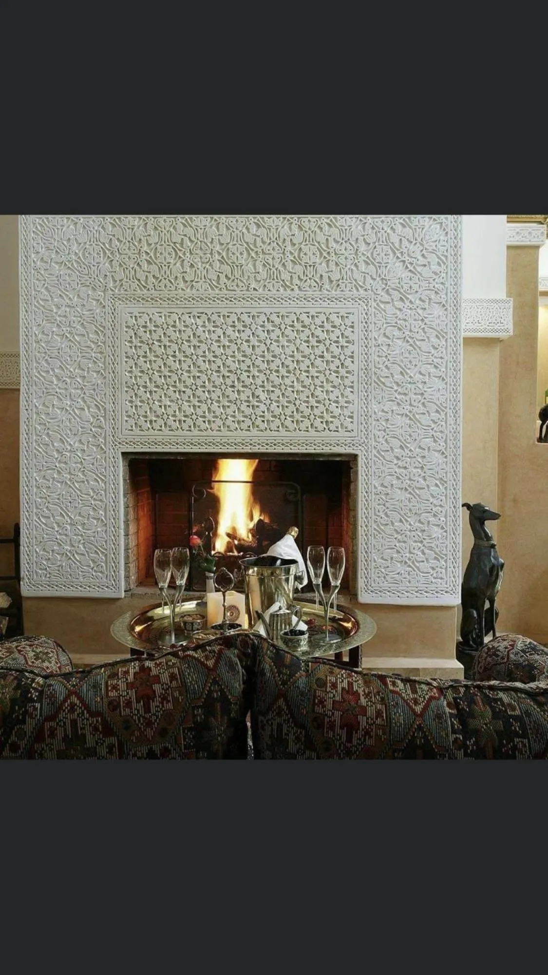 Living room in Riad & Spa Esprit Du Maroc