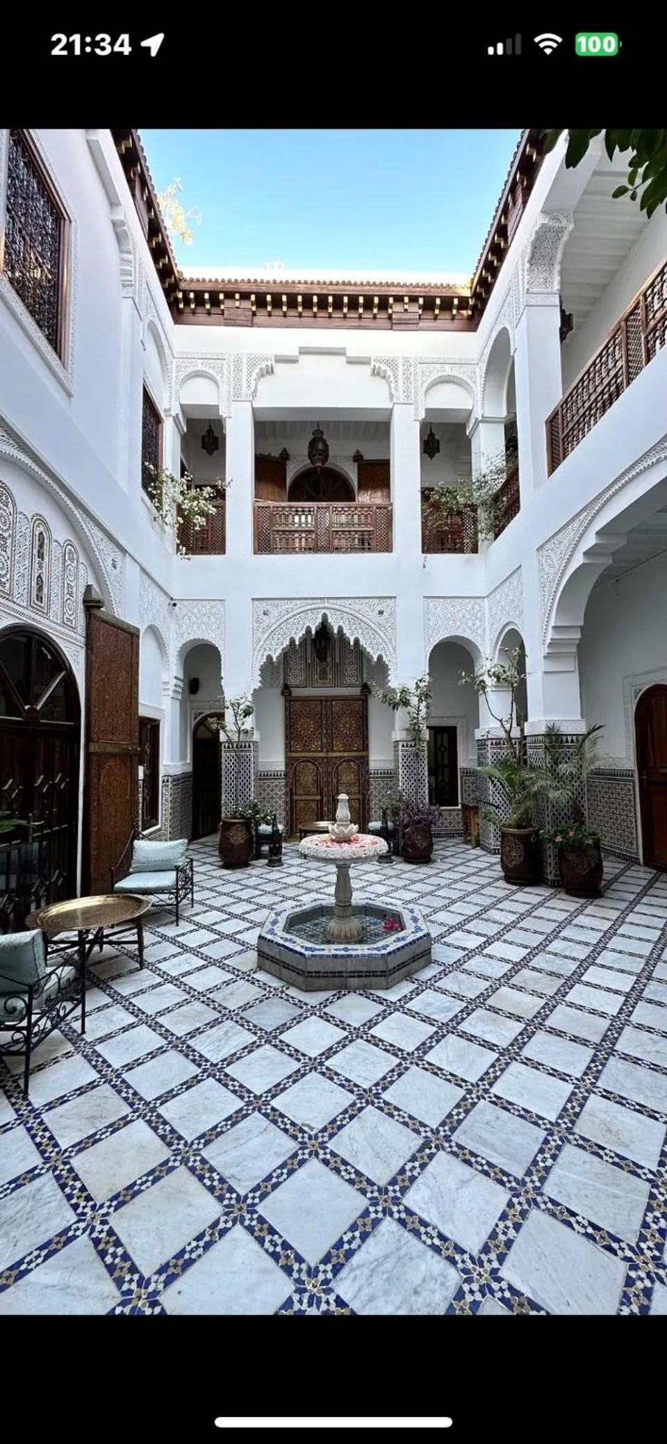 Lobby or reception in Riad & Spa Esprit Du Maroc