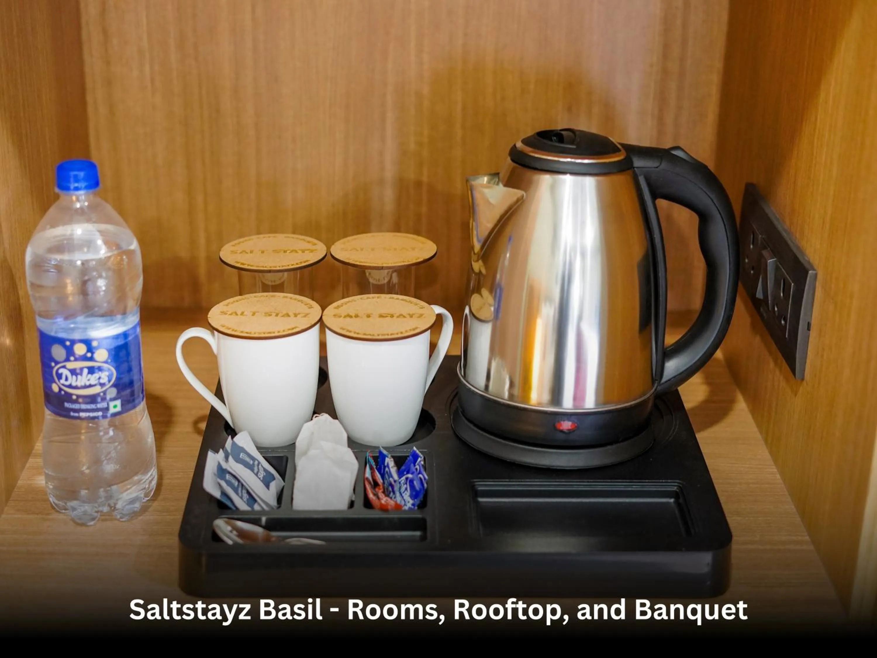 Coffee/tea facilities in Saltstayz Basil - Near Golf Course Road & Extension Road