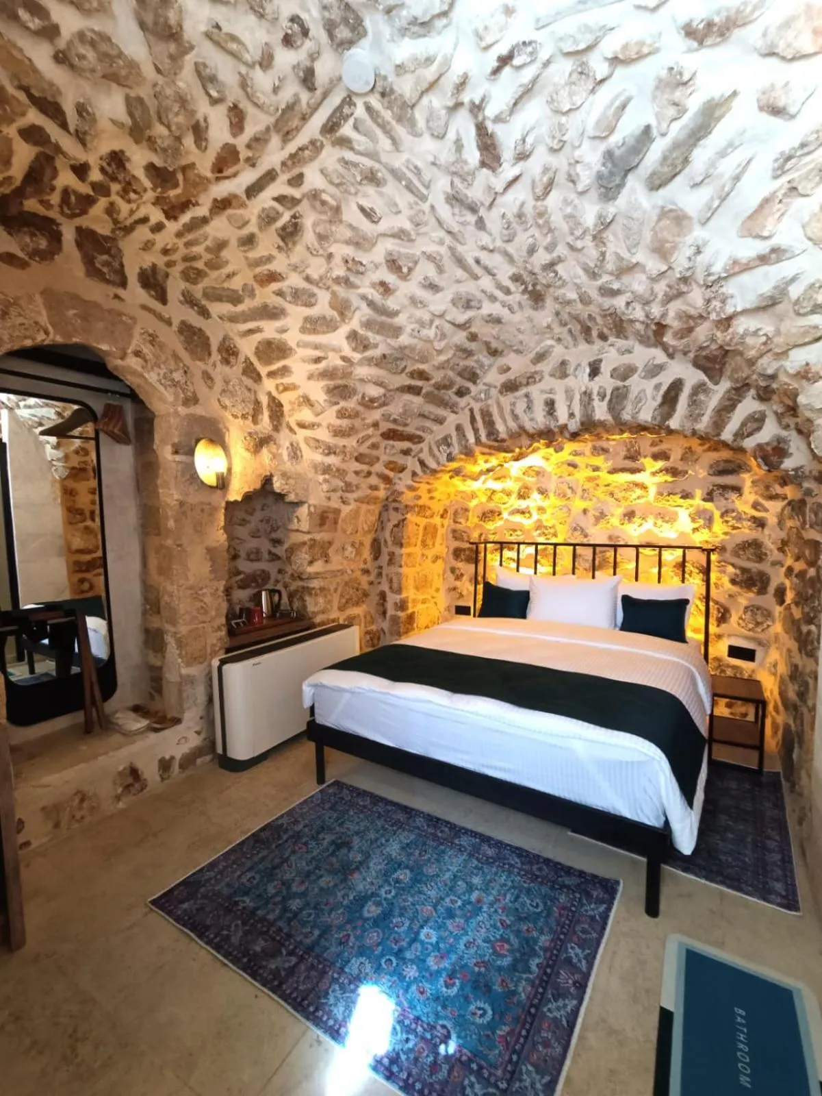 Bed in TUĞMANER Small House AJAR