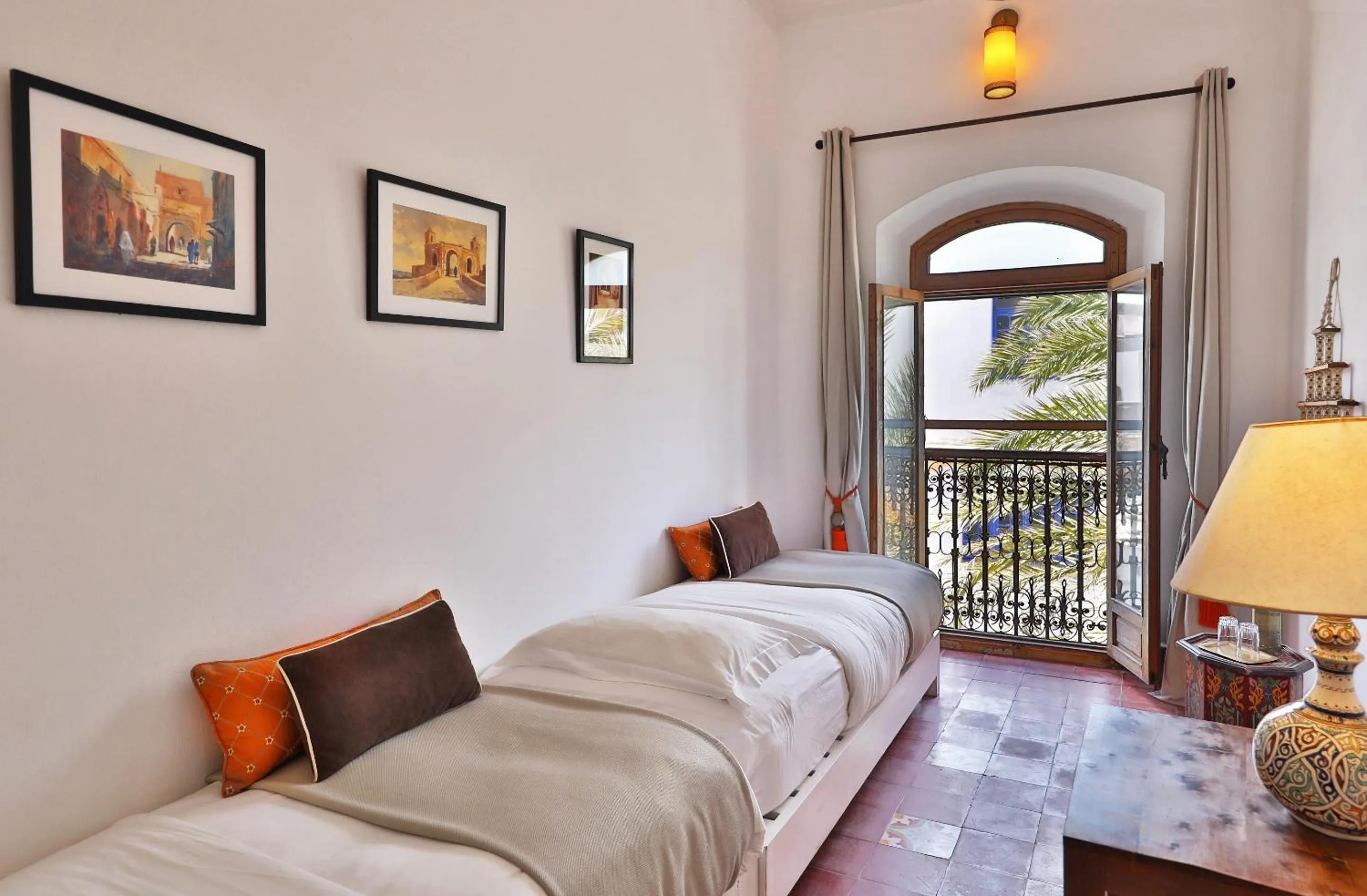 Bedroom, Bed in Riad Villa Garance