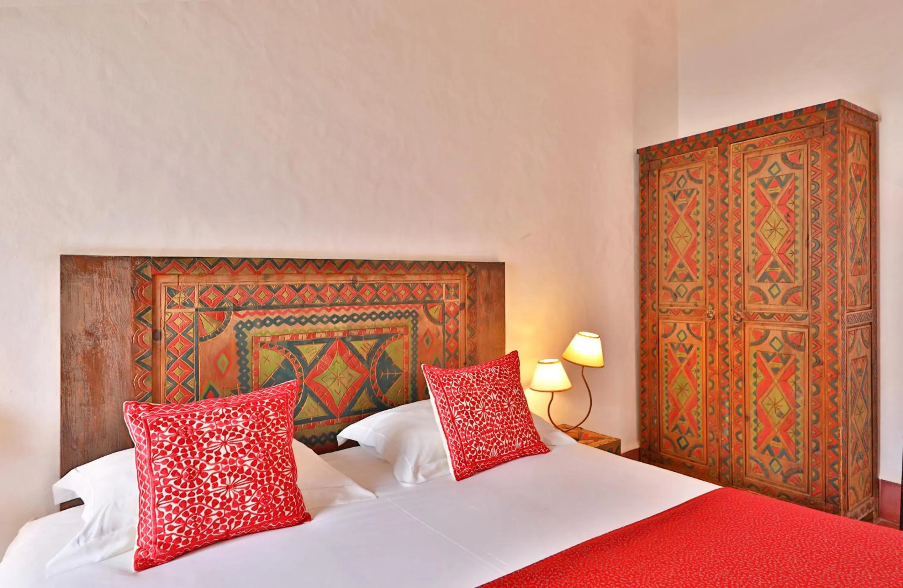 Bedroom, Bed in Riad Villa Garance