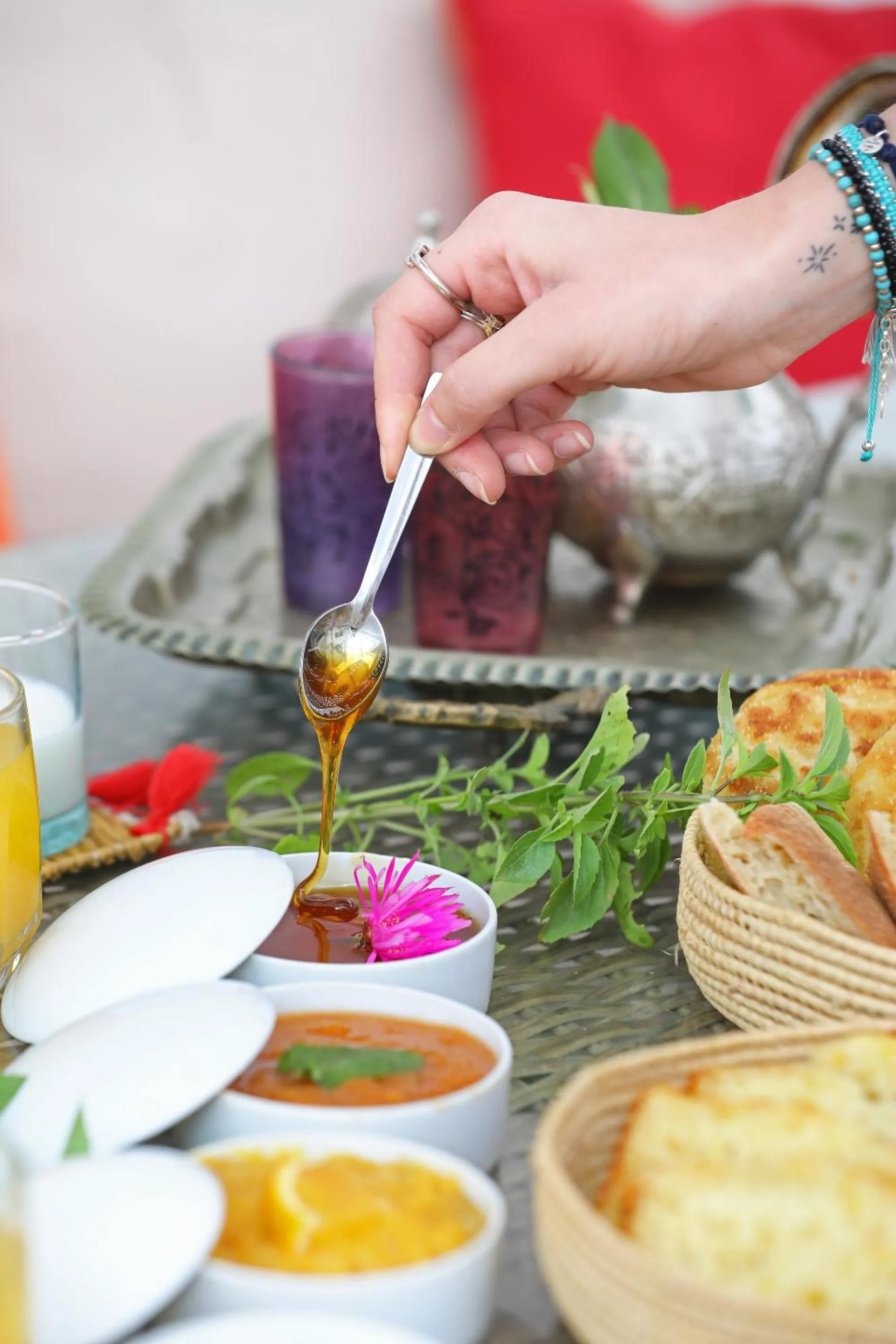 Patio in Riad Villa Garance