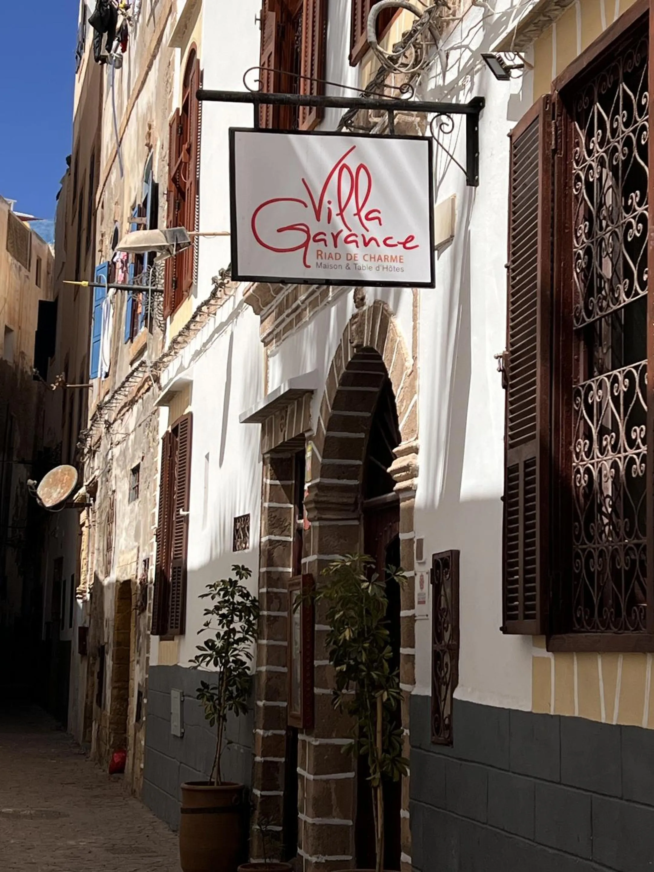Property building in Riad Villa Garance
