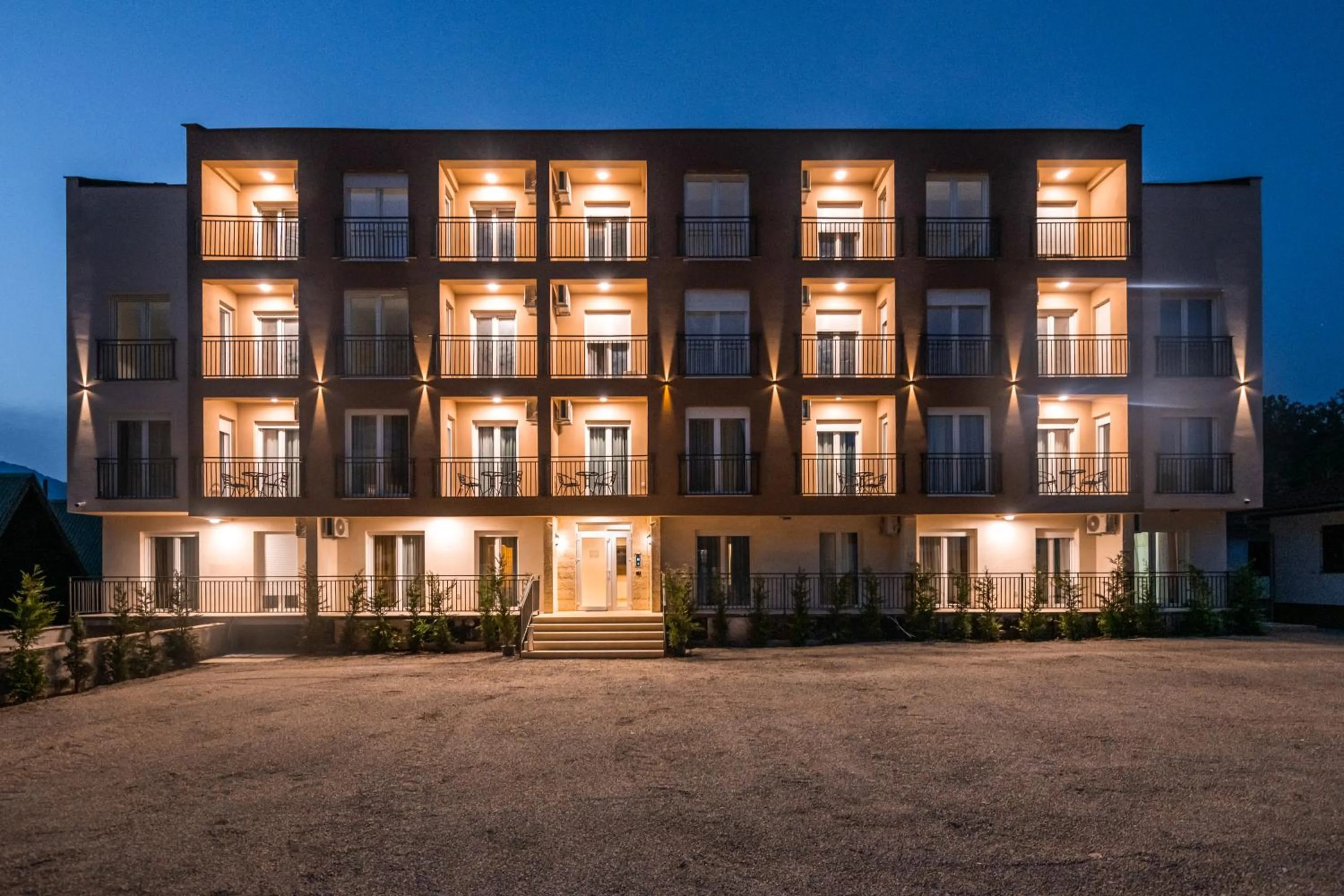 Facade/entrance in Pini Apart-hotel