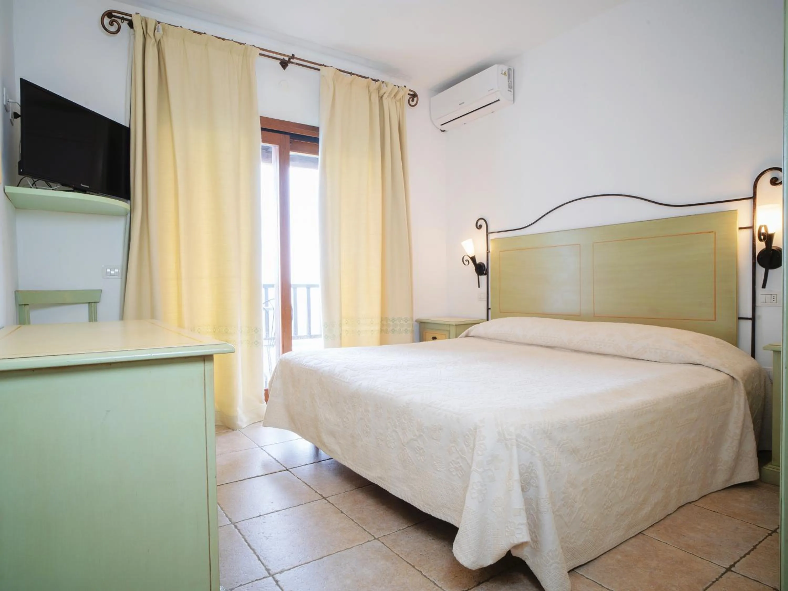 Bed in Hotel Pedra Santa