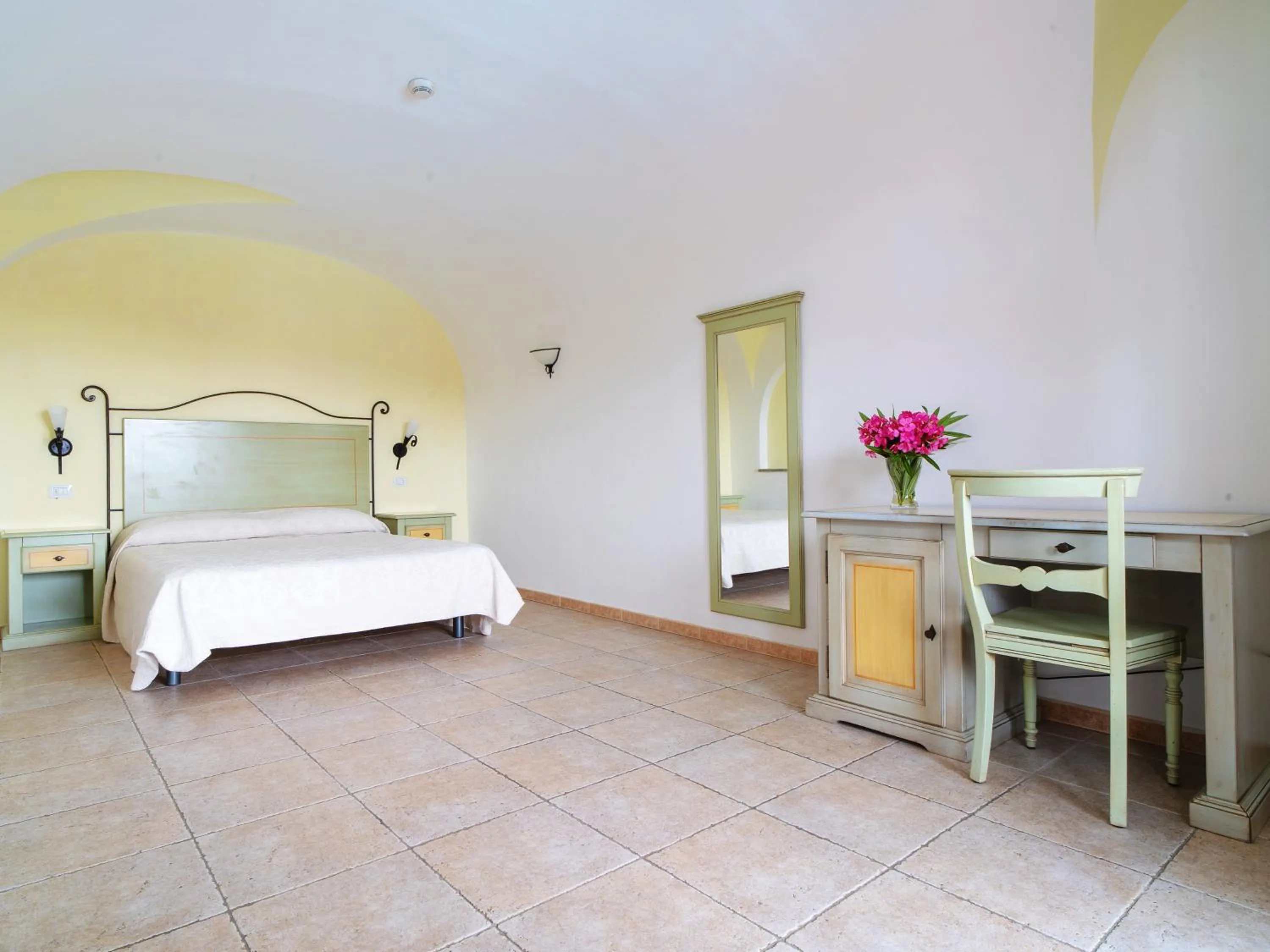 Bed in Hotel Pedra Santa