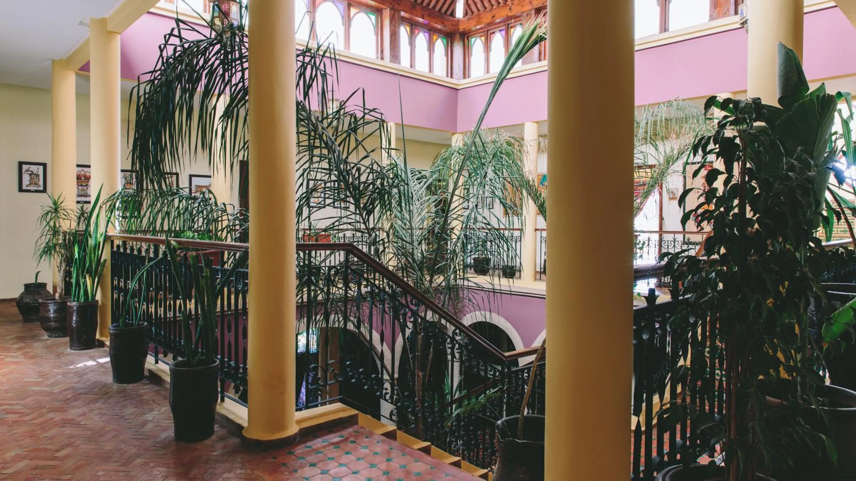 Lobby or reception in Riad Zahra