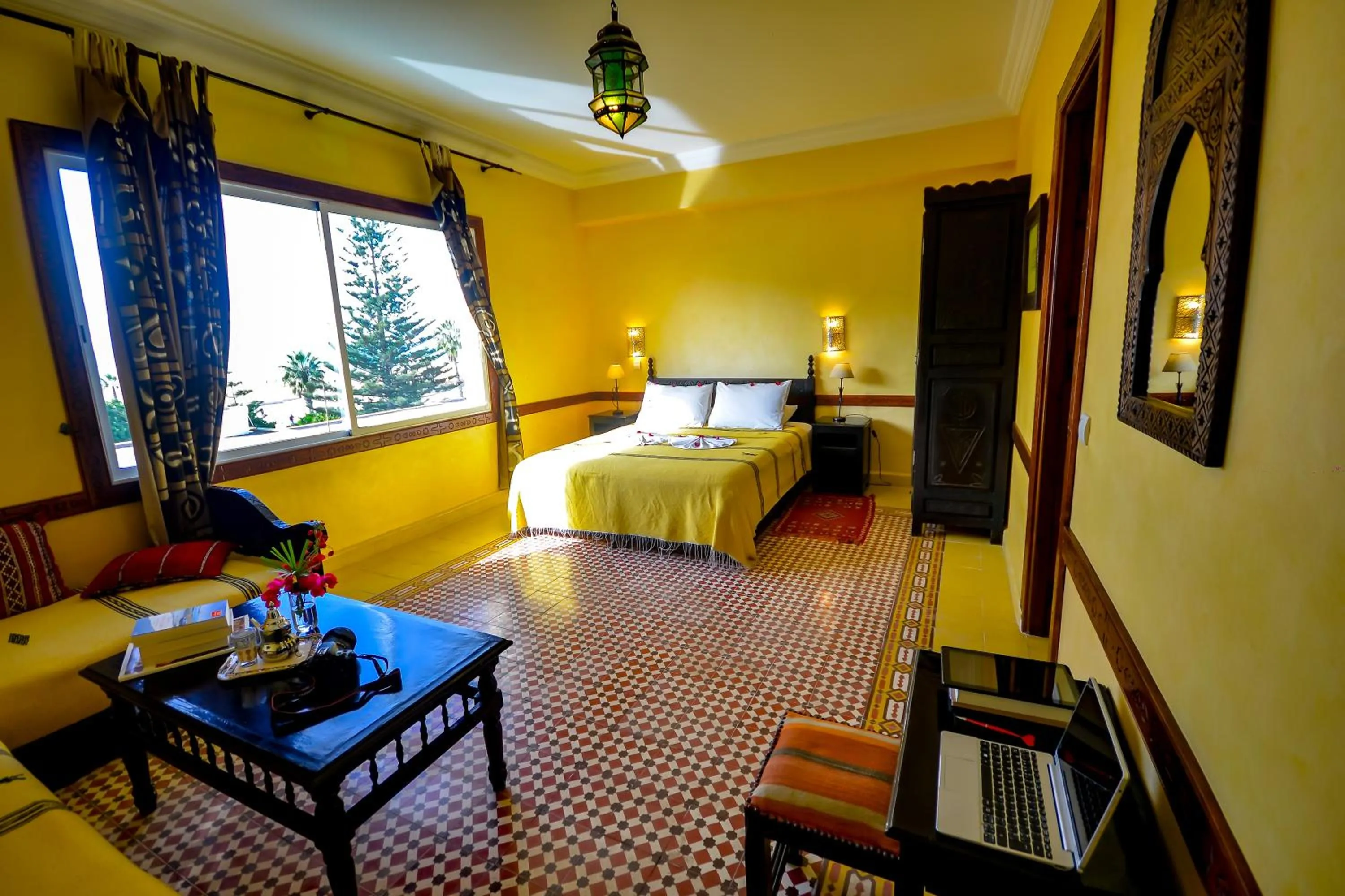 Photo of the whole room, Bed in Riad Zahra